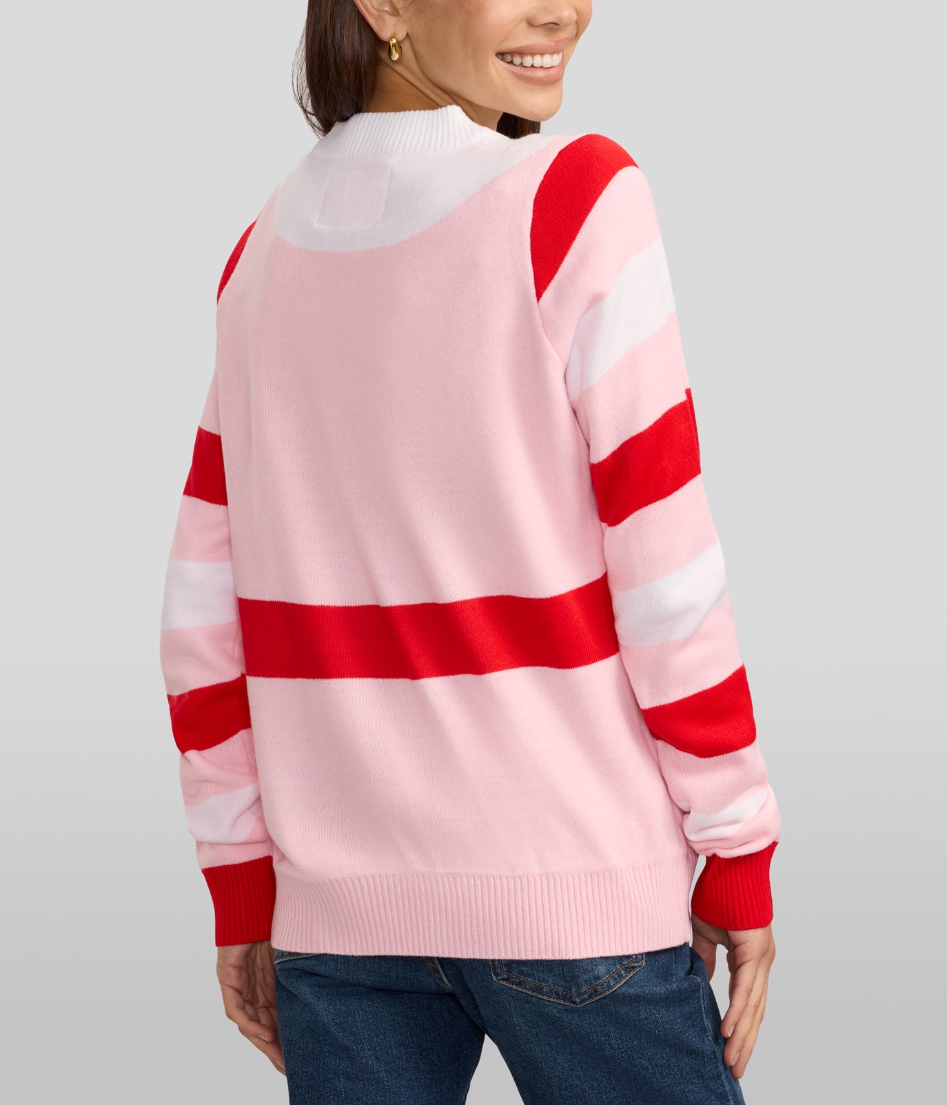 Women's Happy Helper Ugly Christmas Sweater Image 2