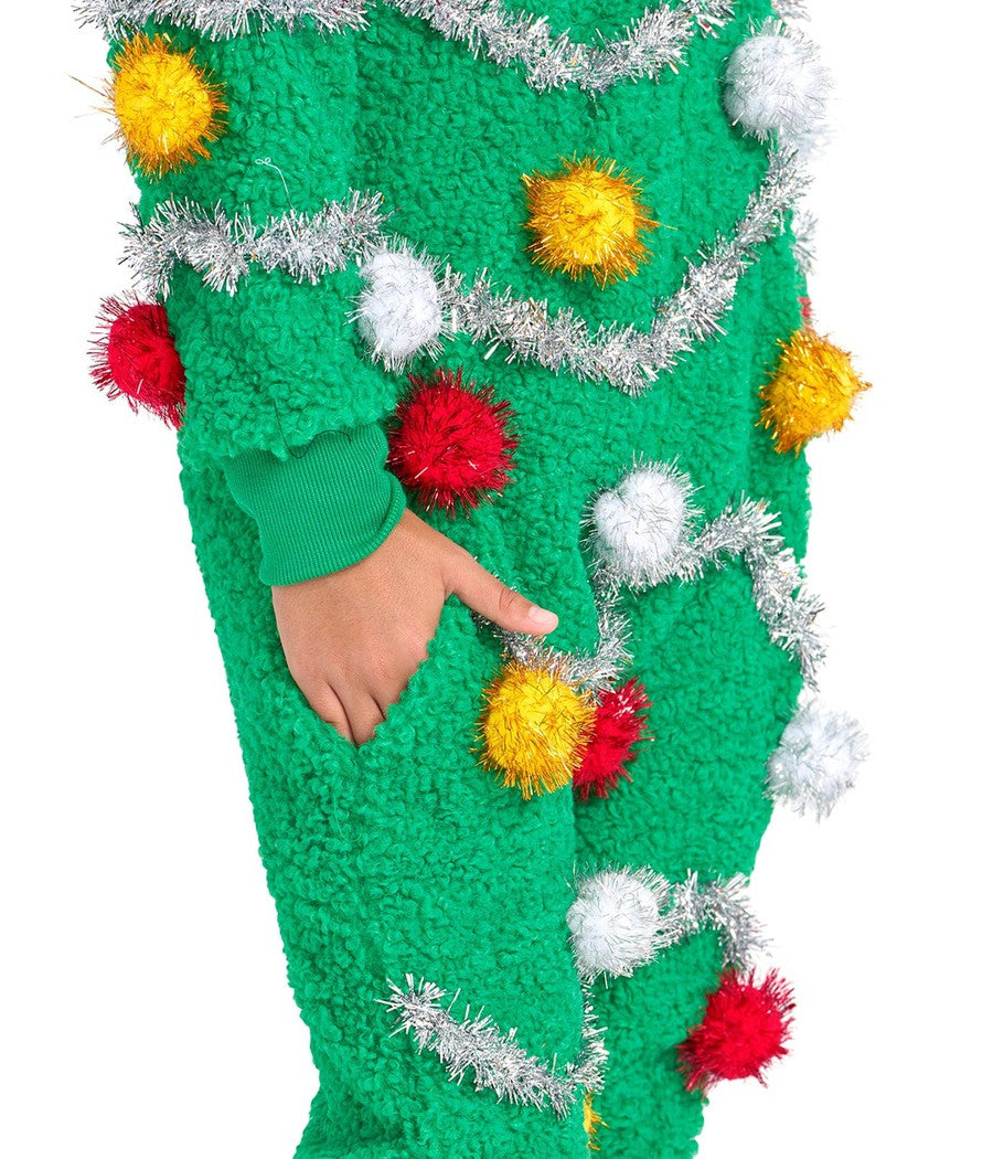 Girl's Oh Christmas Tree Jumpsuit Image 3