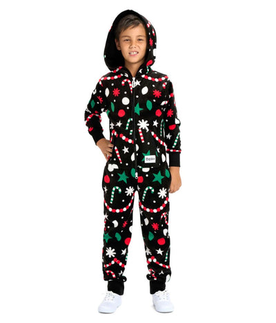 Boy's Holiday Goodies Jumpsuit