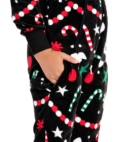 Boy's Holiday Goodies Jumpsuit Image 3
