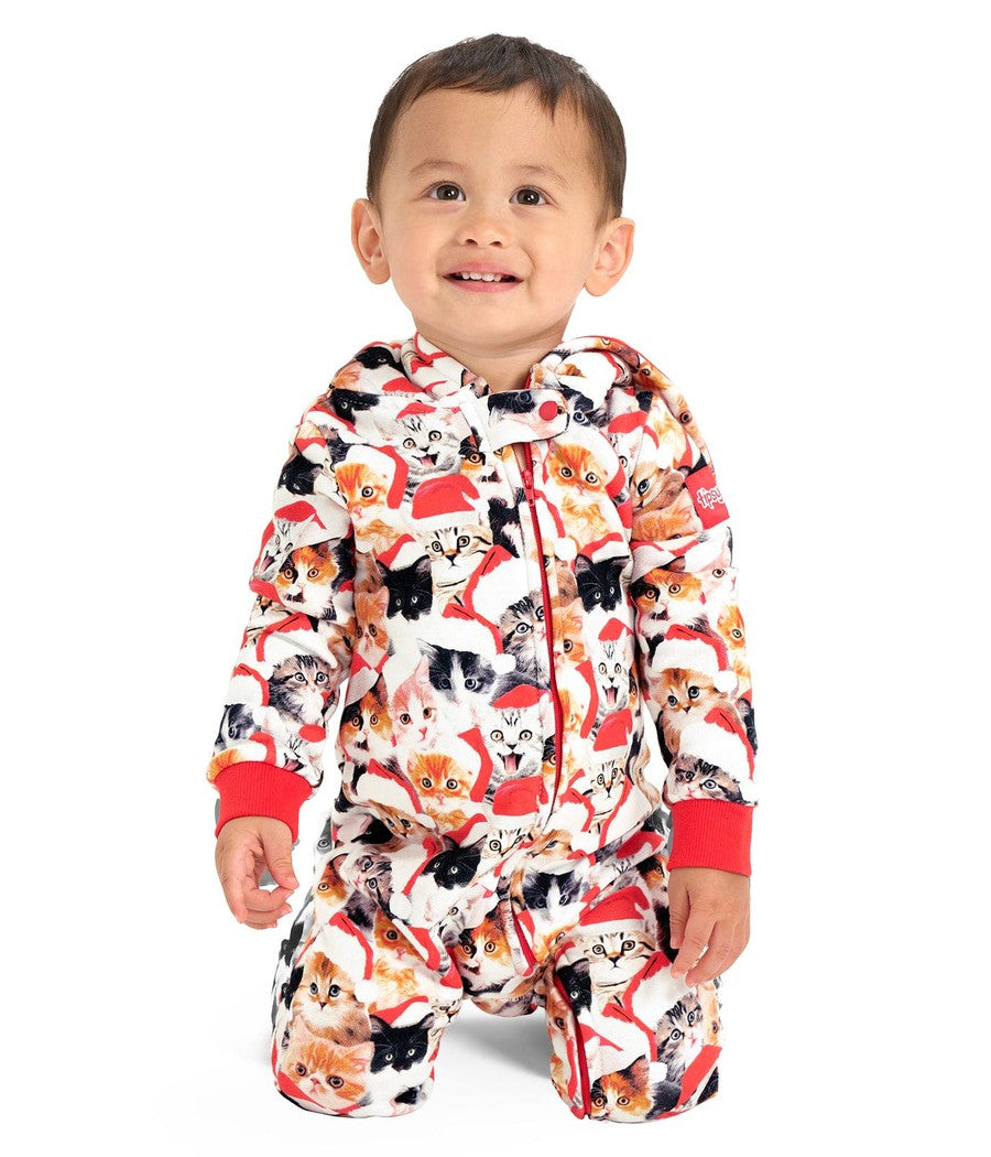 Baby Boy's Meowy Catmus Jumpsuit