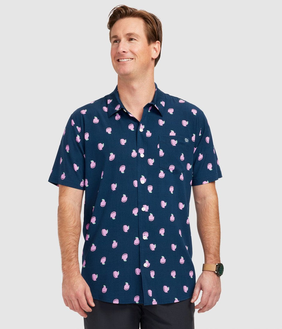 Men's Playing for PEEPS® Button Down Shirt Image 2