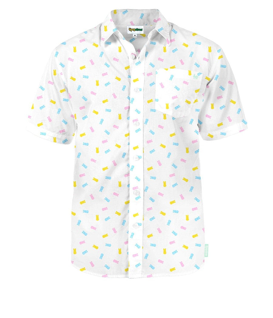 Men's PEEPS® Party Peeple Button Down Shirt