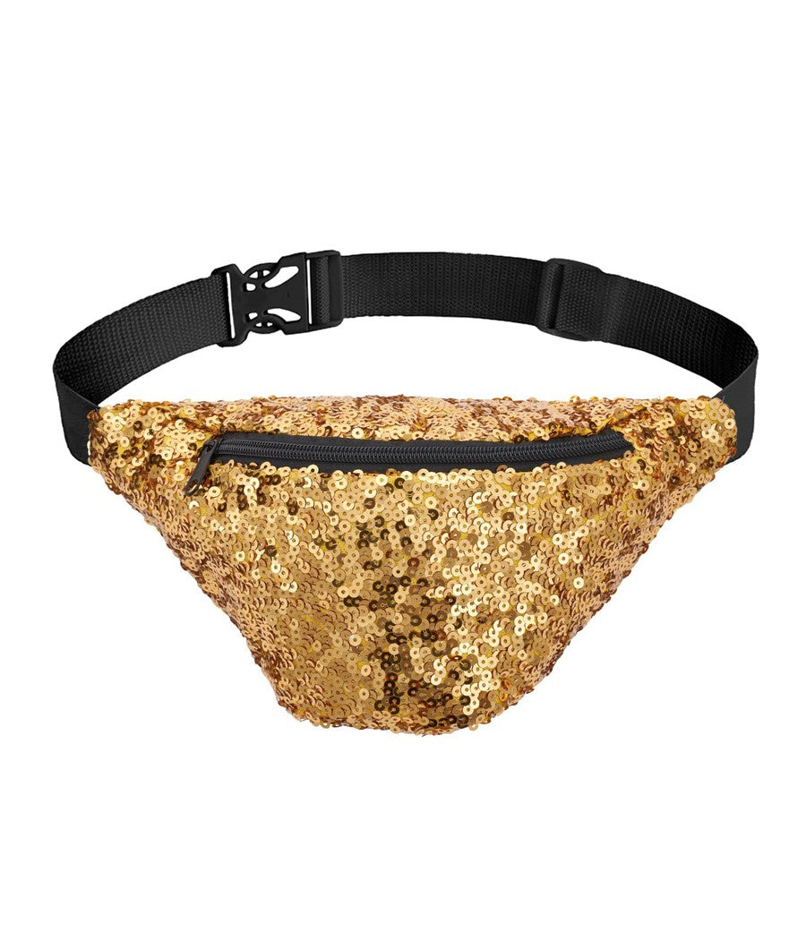 Gold Sequin Fanny Pack Primary Image