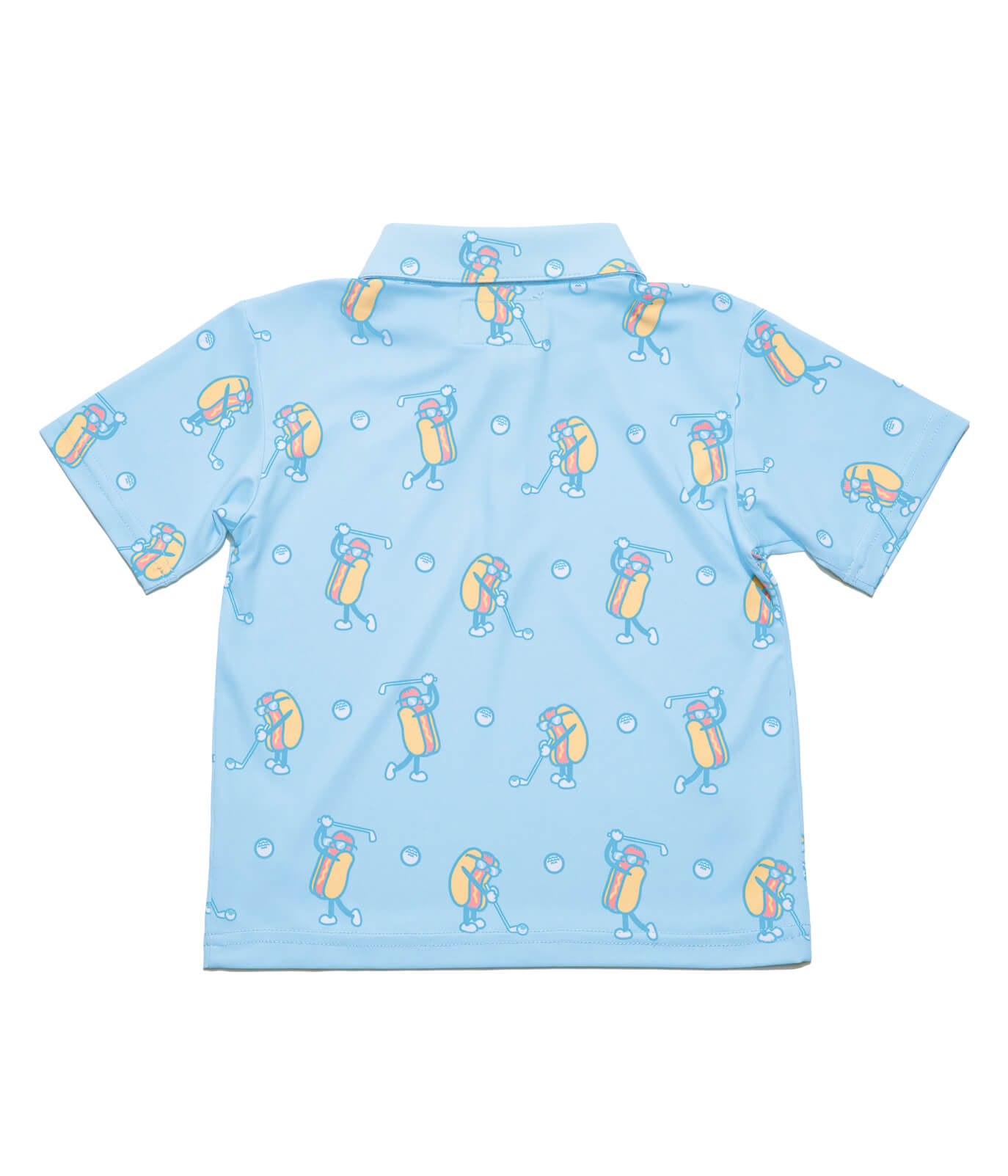 Toddler Boy's Sizzlin' Swing Golf Polo