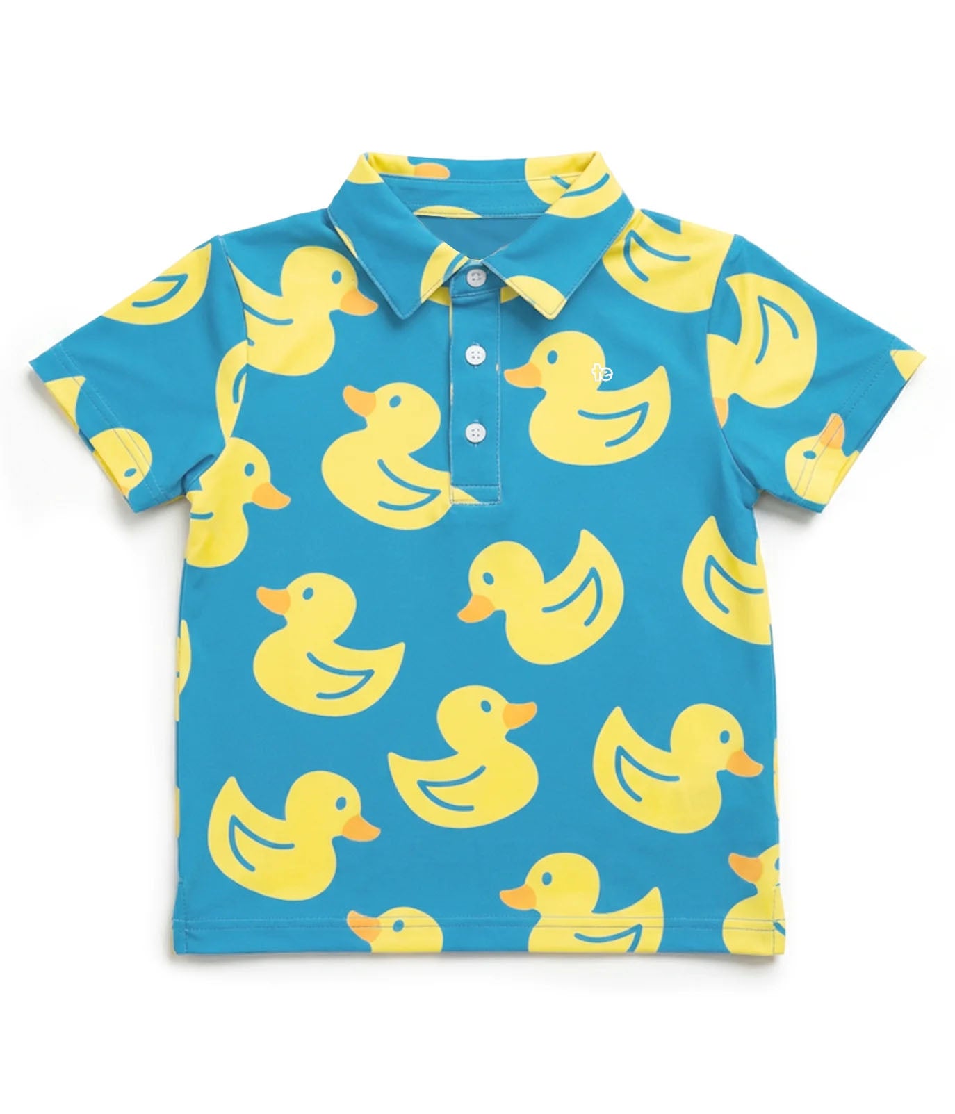 Toddler Boy's Duckin' Around Golf Polo