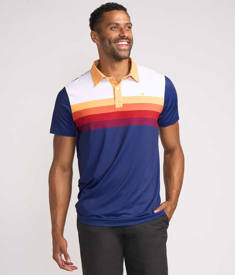 Men's Slice of Sunset Polo Shirt
