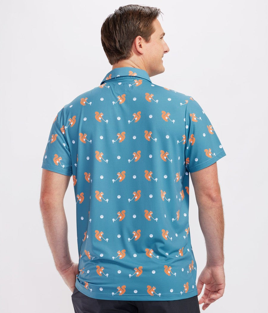 Men's Squirrel! Golf Polo