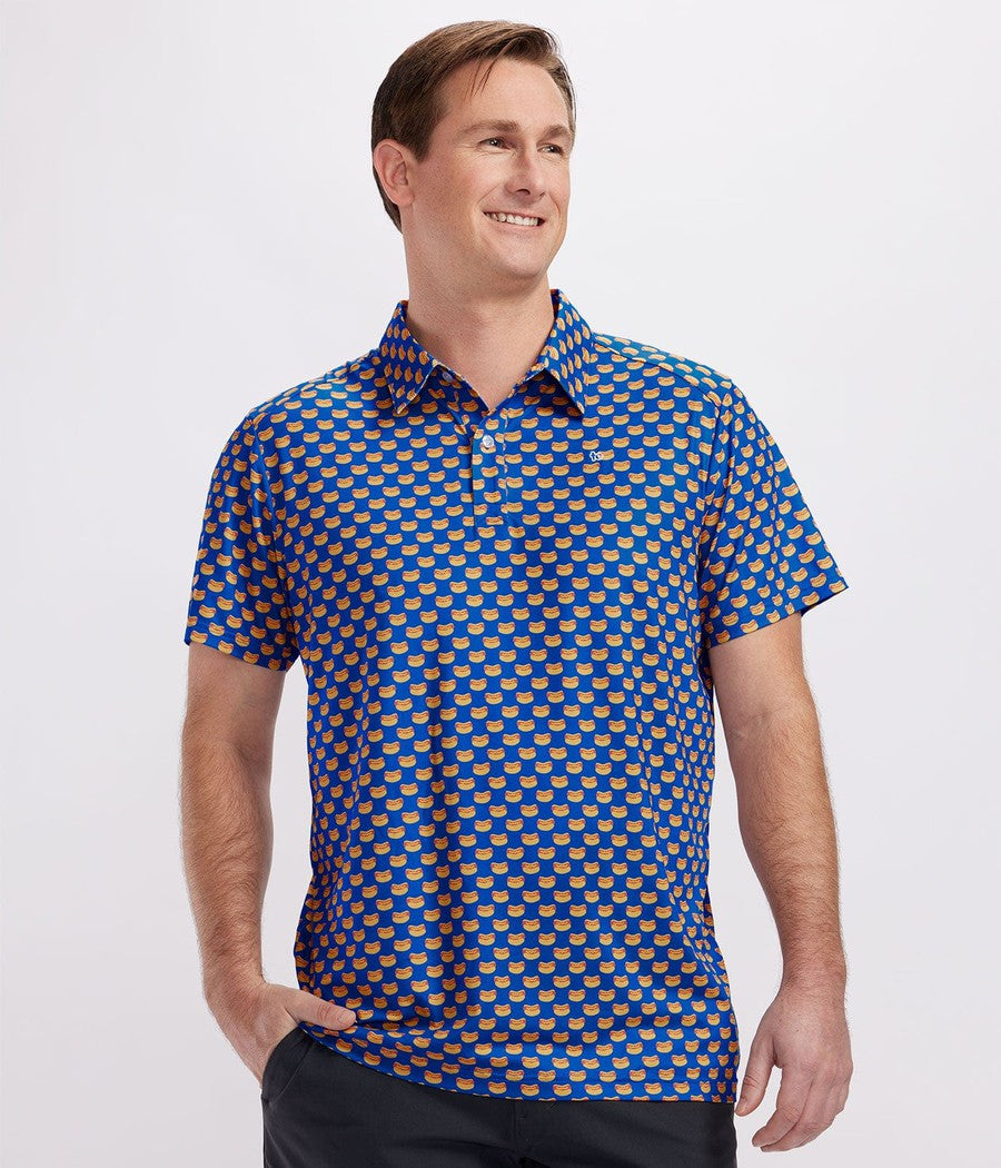 Men's Drives for Dogs Golf Polo Image 2