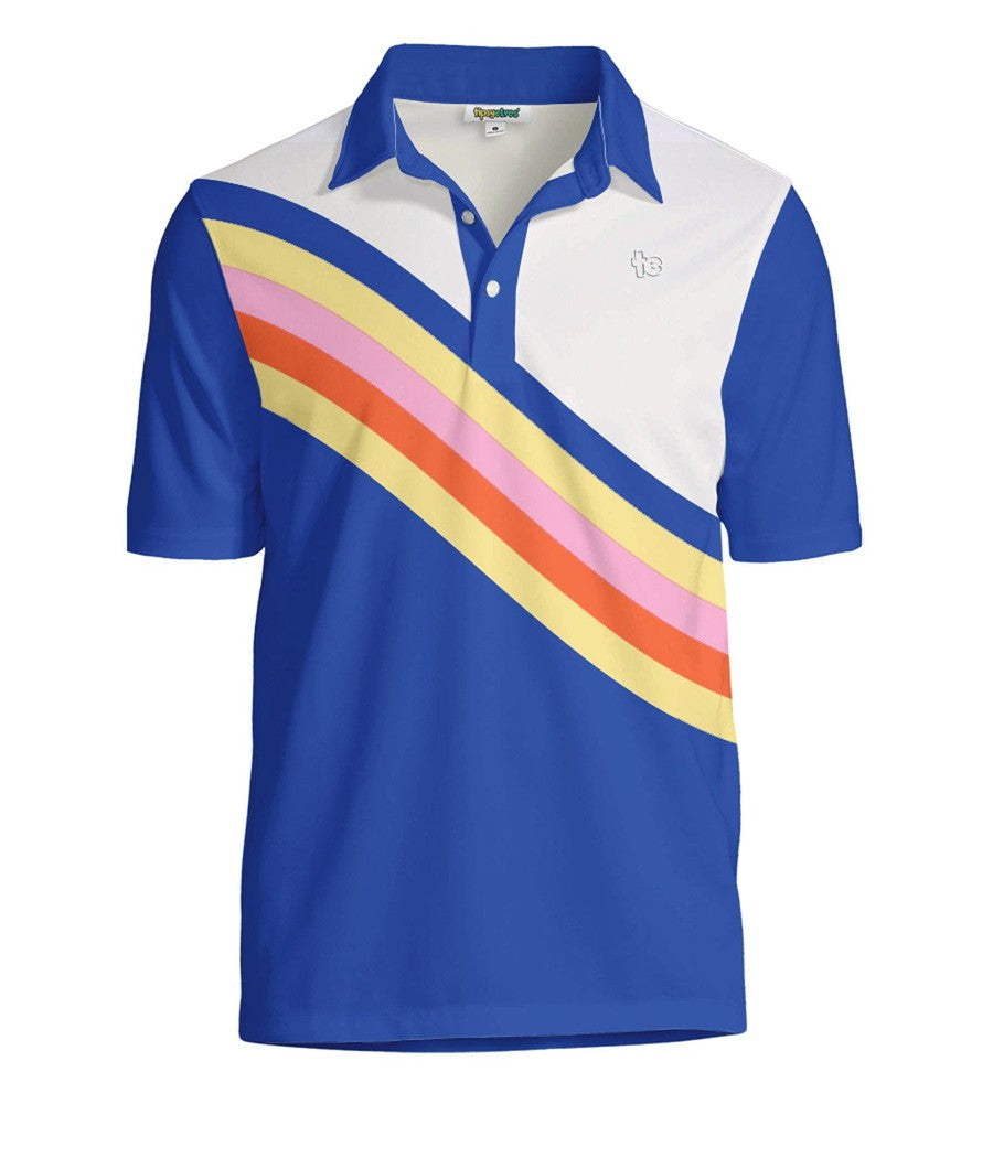 Men's Retro Range Disc Golf Polo