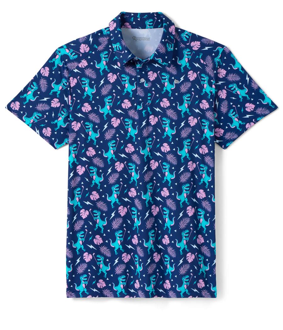 Tee Rex Golf Polo: Men's Golf Outfits | Tipsy Elves