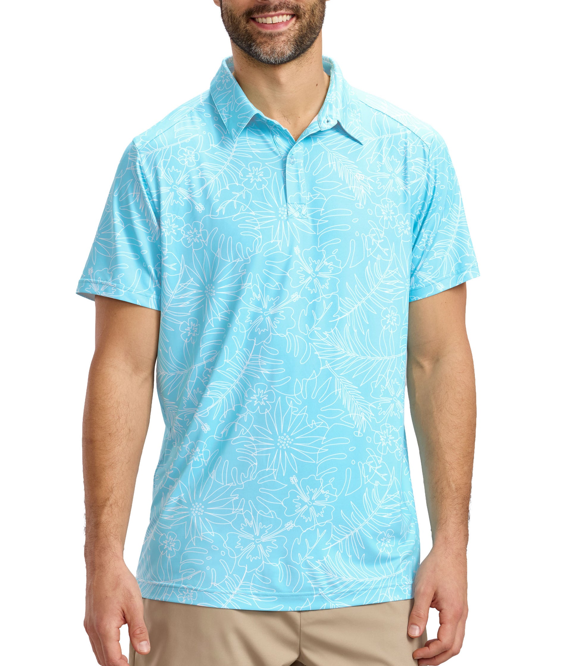 Men's Birdie Paradise Golf Polo