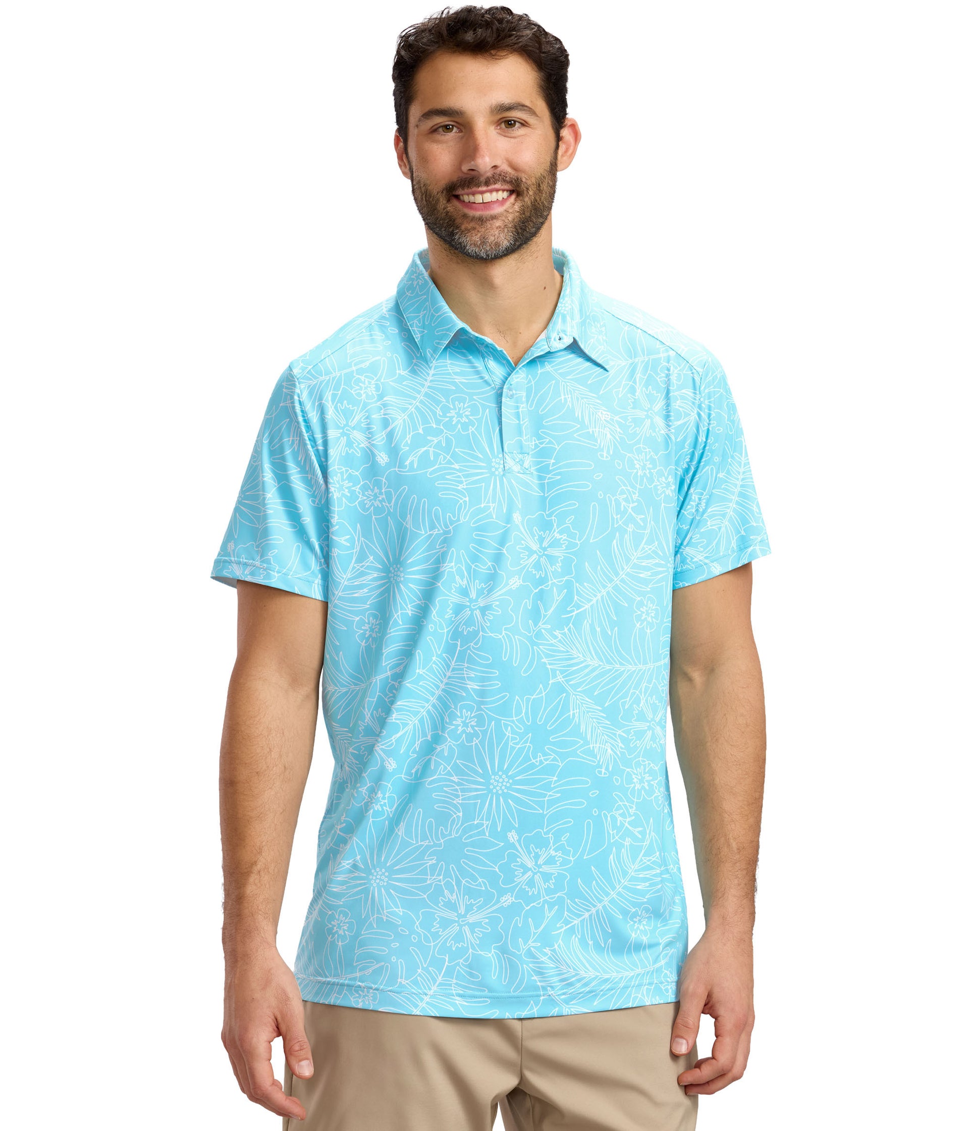 Men's Birdie Paradise Golf Polo