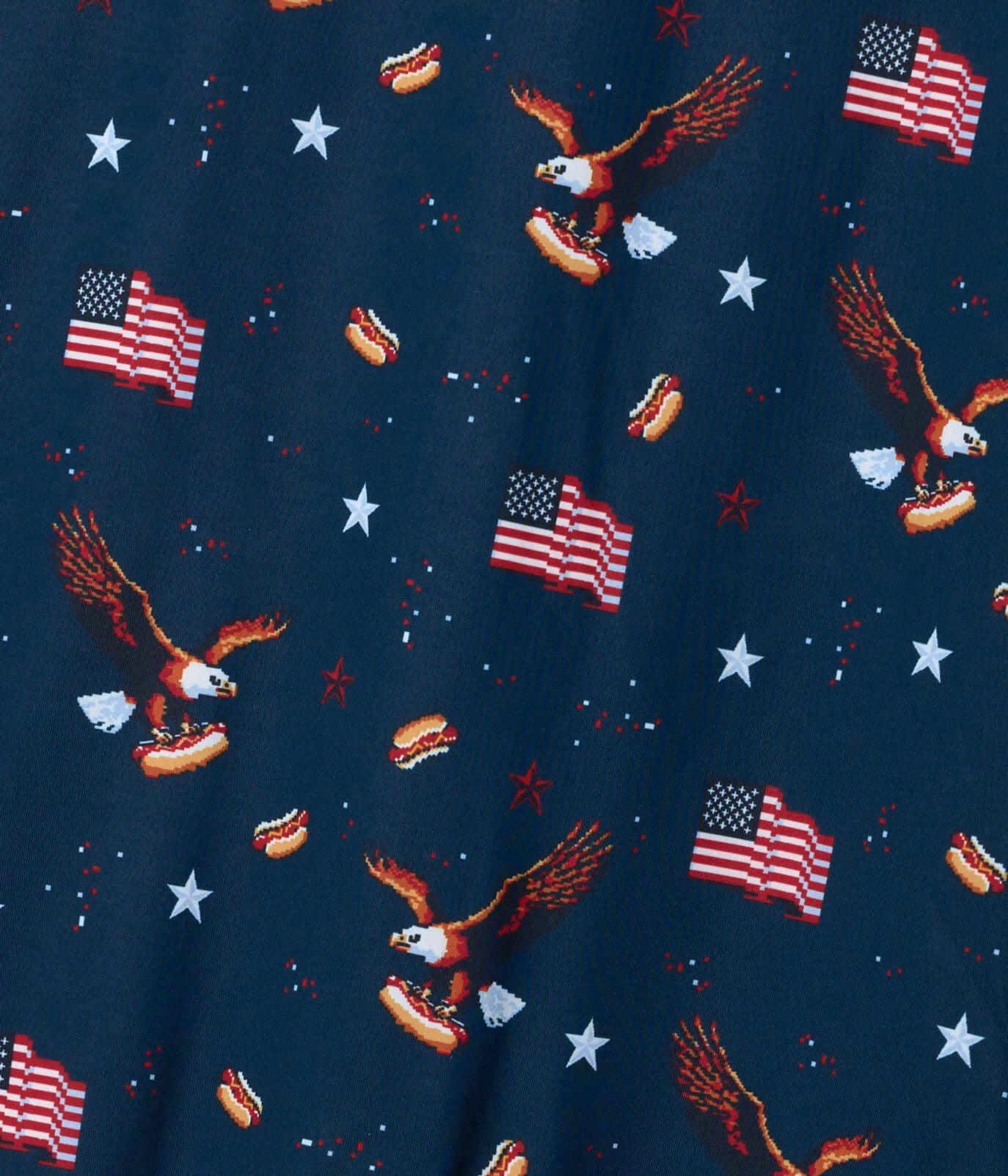 Men's 8-Bit Eagle Performance Polo