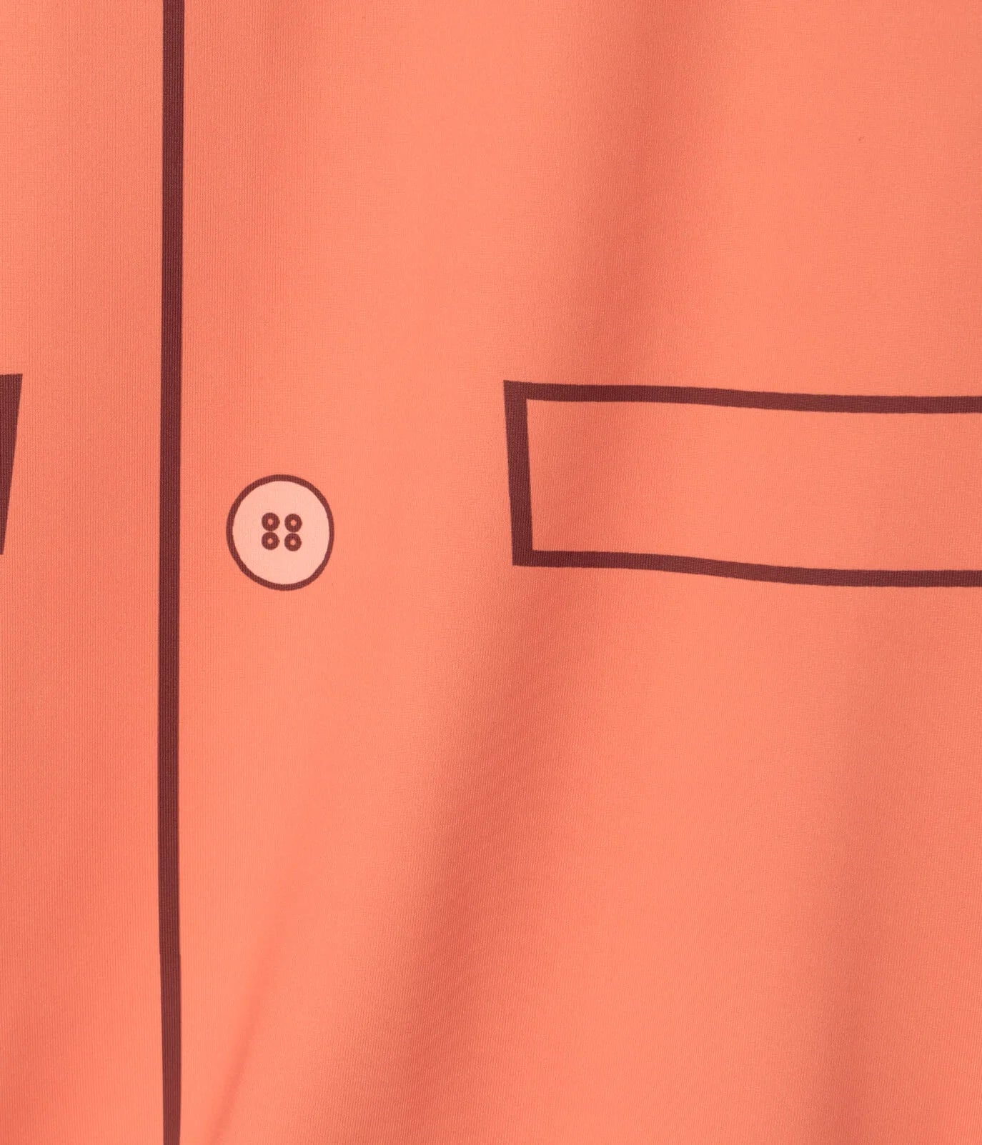 Men's Dumb Orange Tuxedo Golf Polo