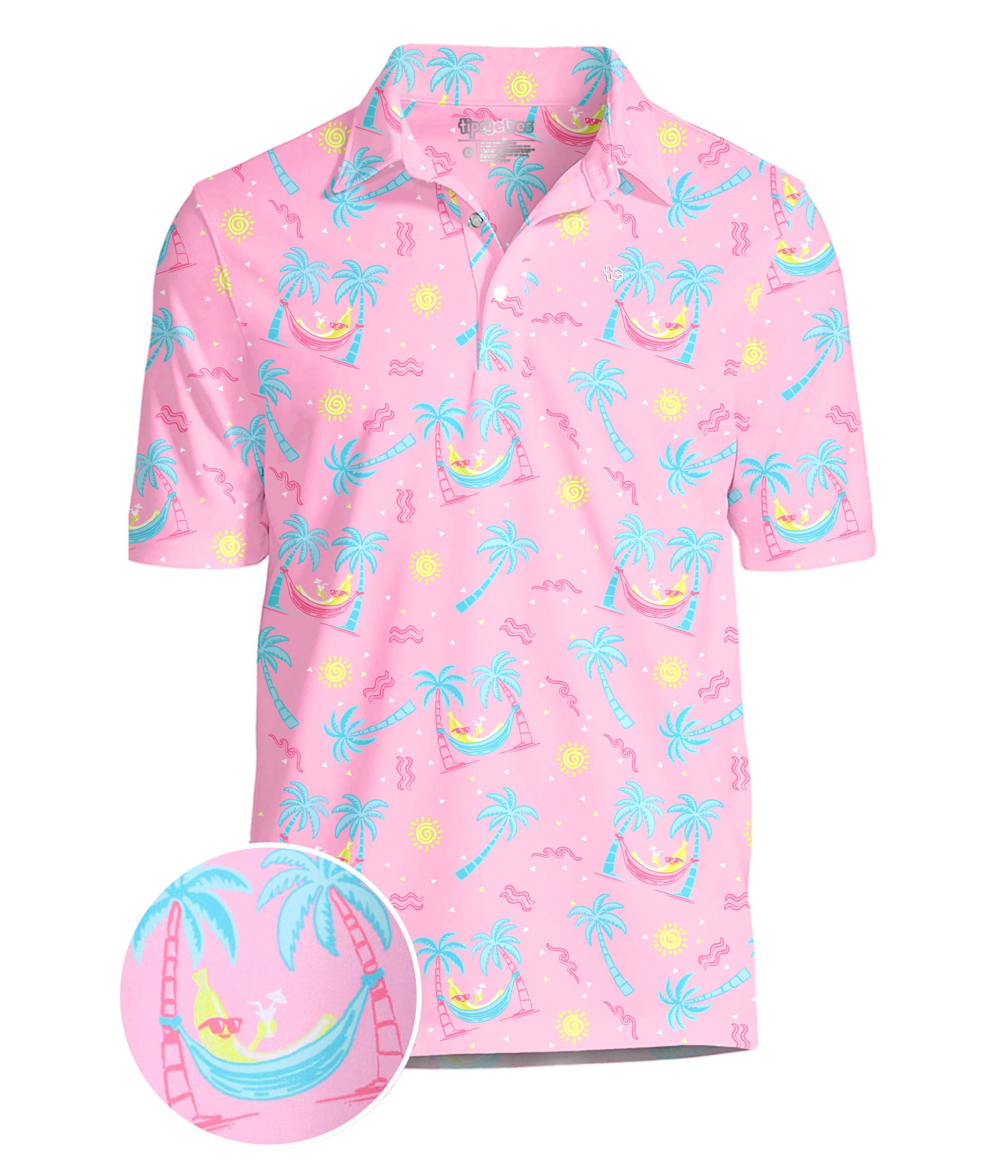 Banana Hammock Golf Polo: Men's Golf Outfits | Tipsy Elves