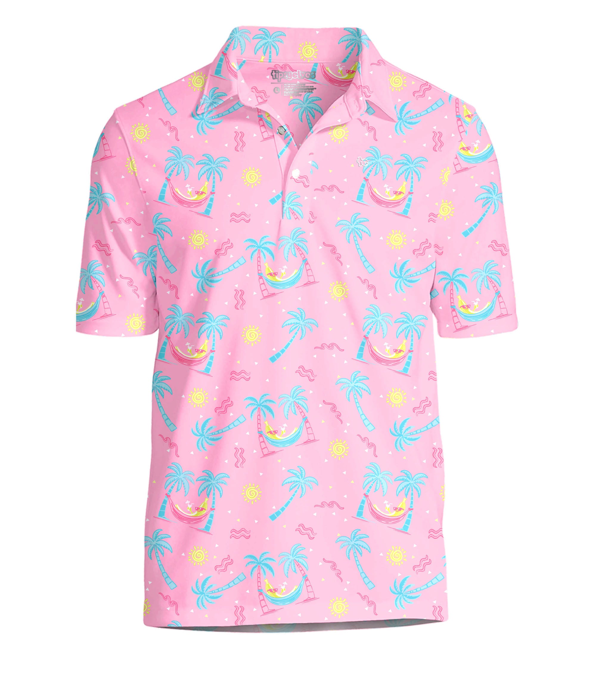 Banana Hammock Golf Polo: Men's Pickleball Outfits | Tipsy Elves