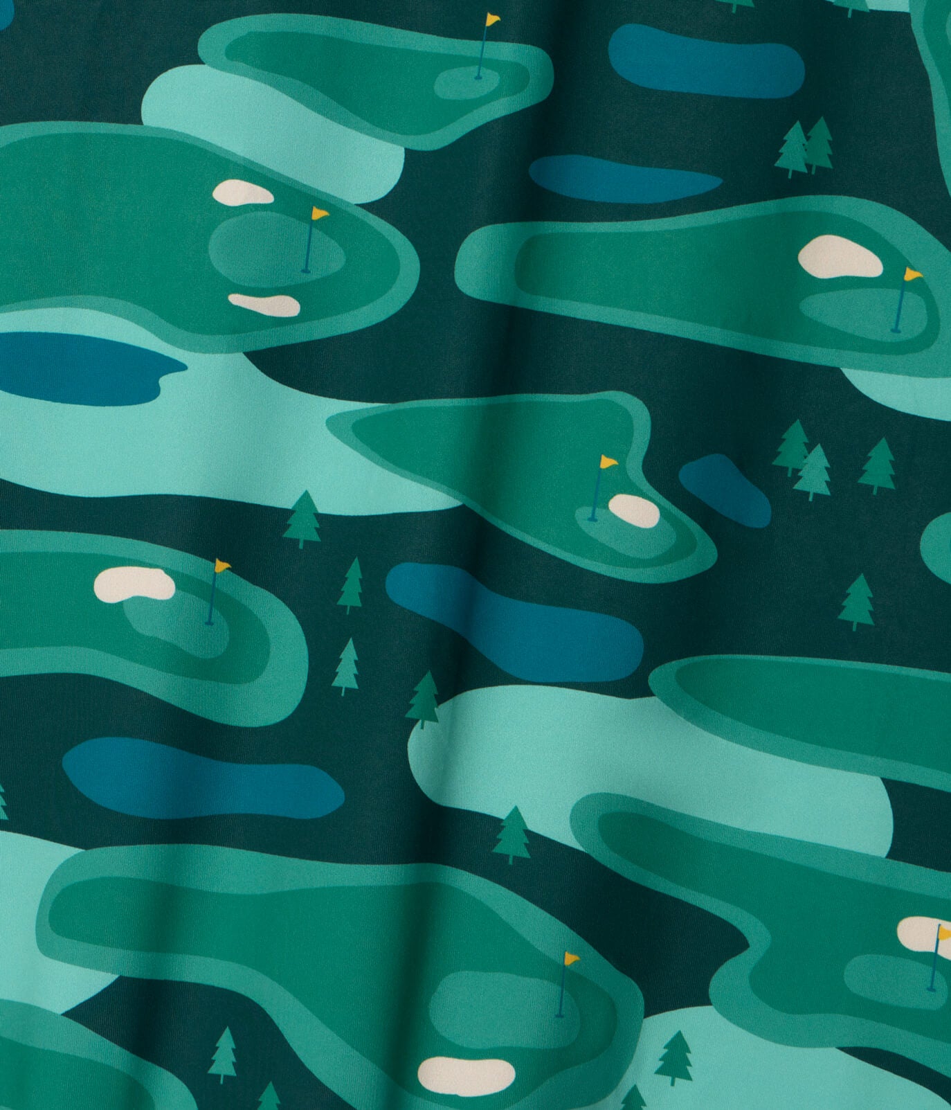 Men's Course Camo Golf Polo