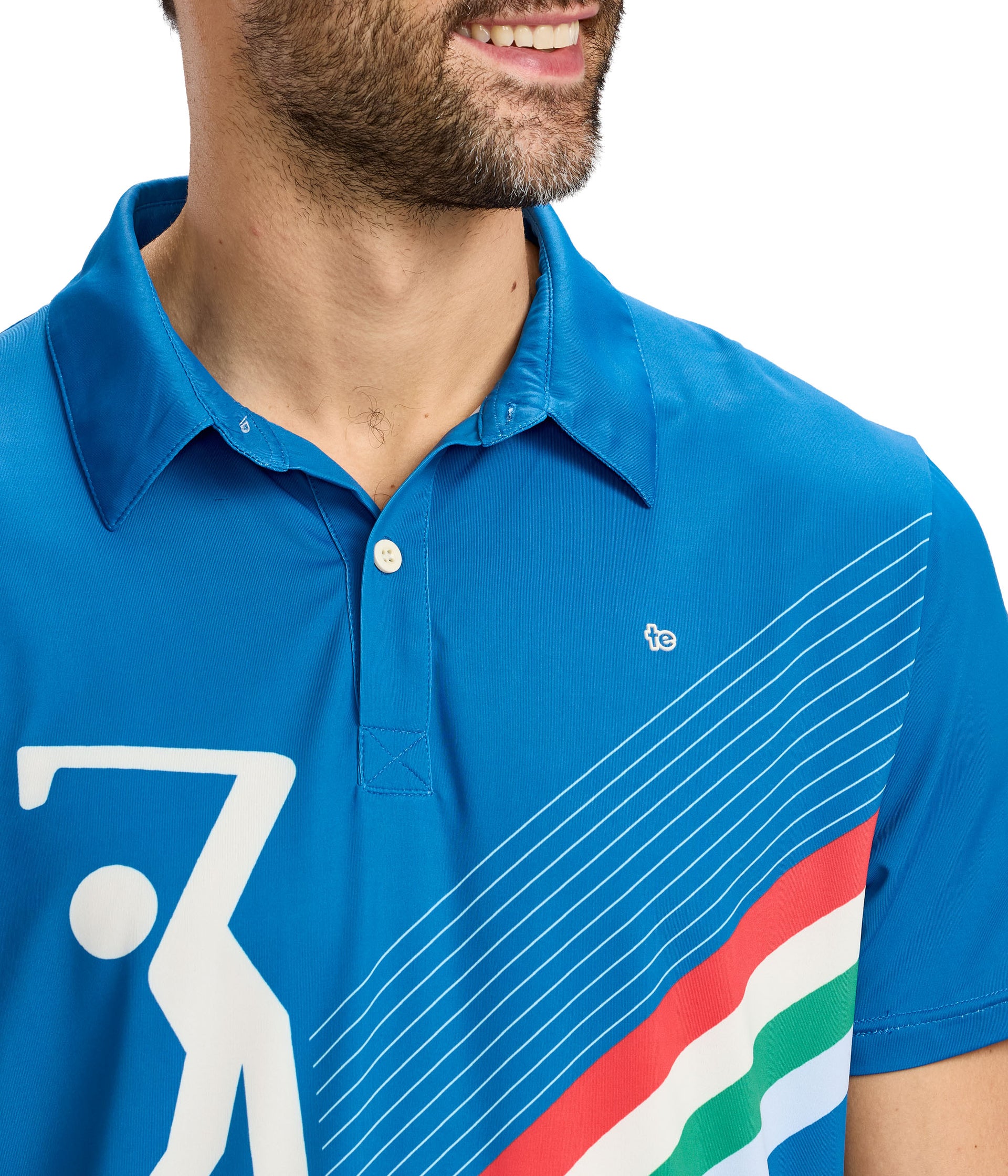 Men's Retro Swing Golf Polo