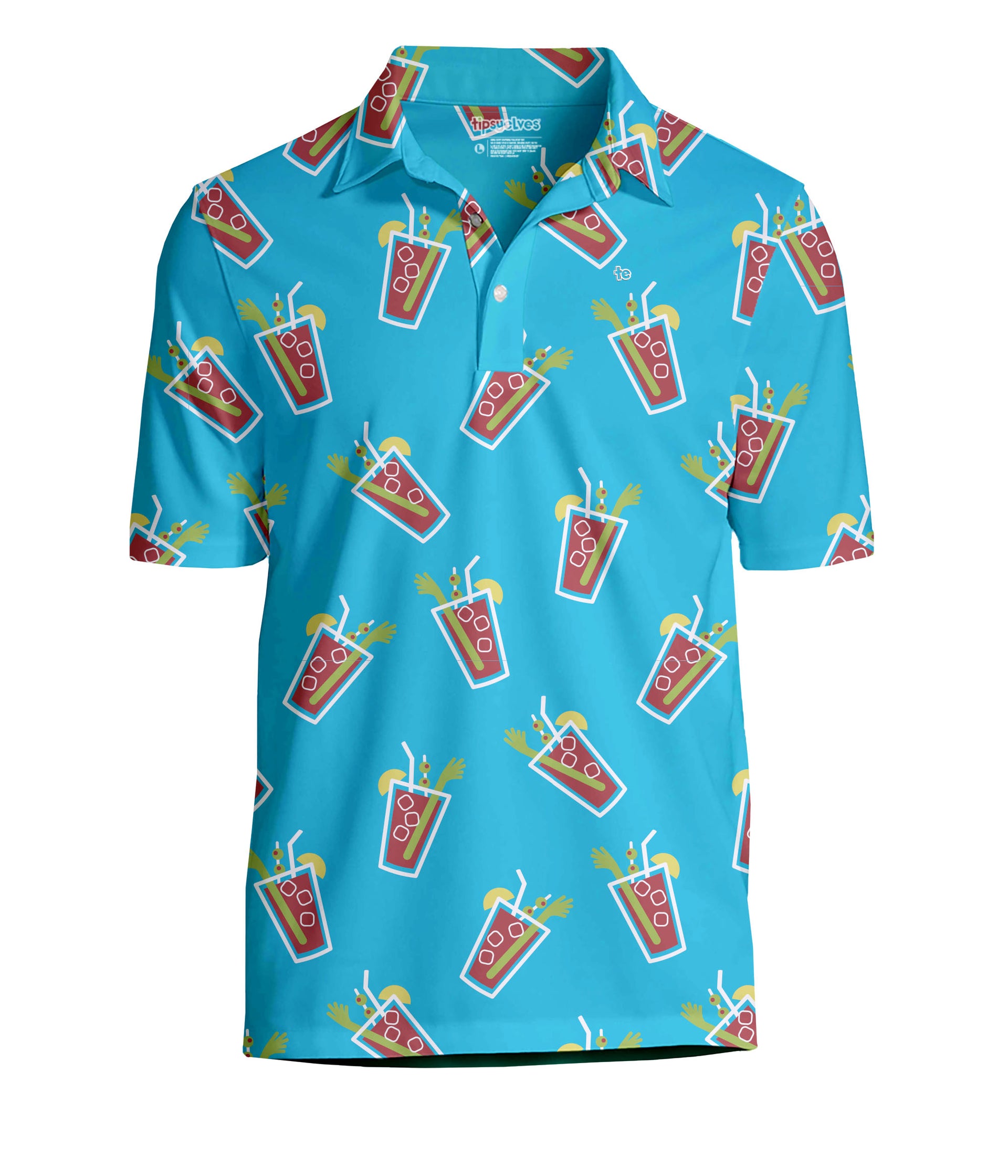 Men's Breezy Bloody Mary Golf Polo