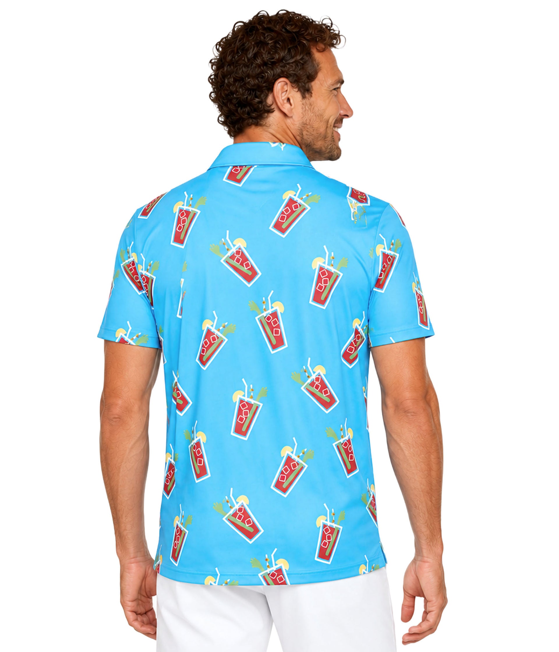Men's Breezy Bloody Mary Golf Polo