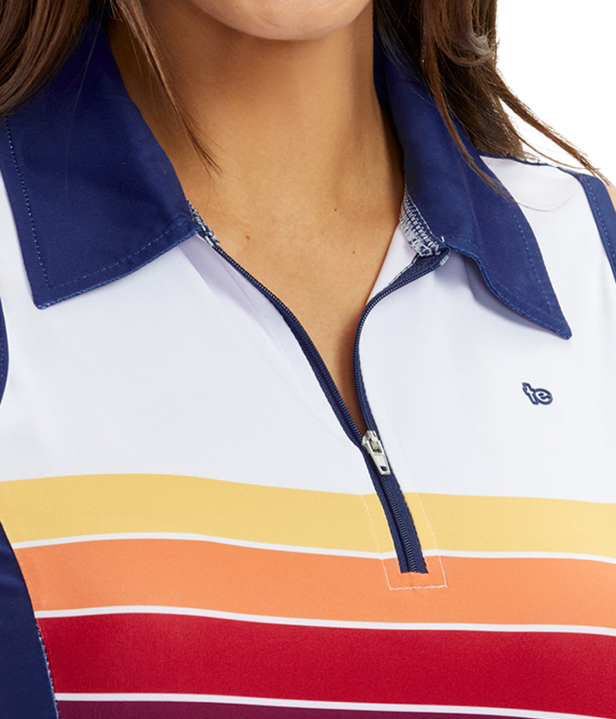 Slice of Sunset Pickleball Shirt: Women's Evergreen Outfits