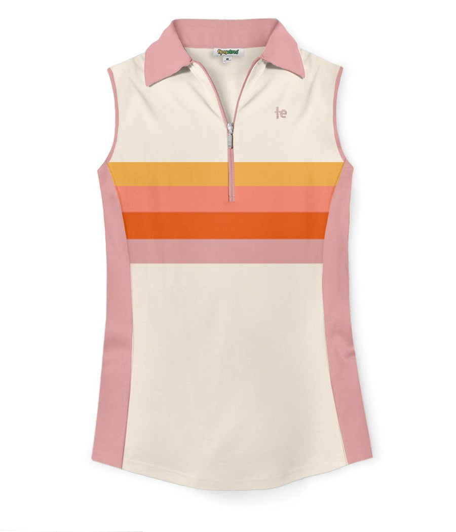 Women's Stroke of Sunset Golf Polo Primary Image