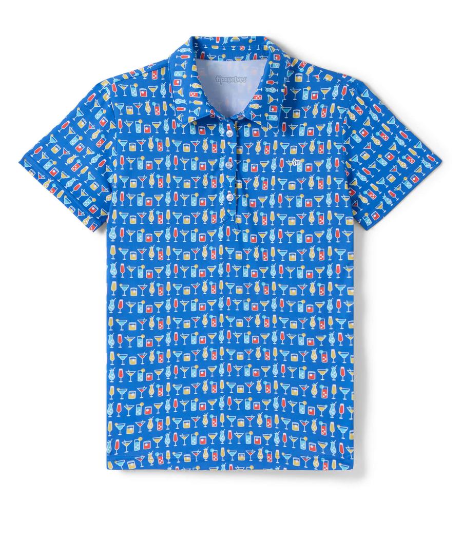 Highballer Short-Sleeve Golf Polo: Women's Golf Outfits Tipsy Elves
