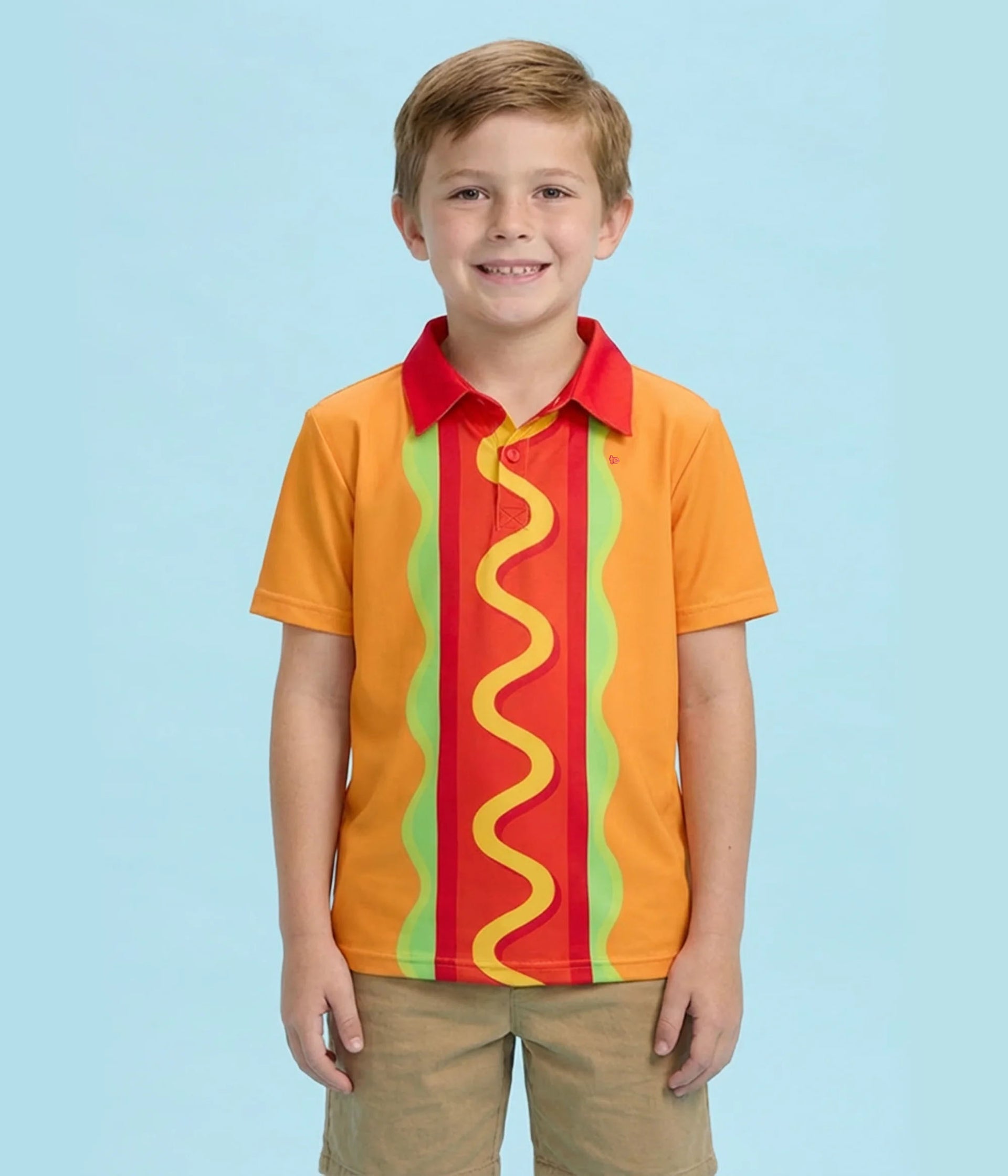 Boy's Hot Dogger Golf Polo