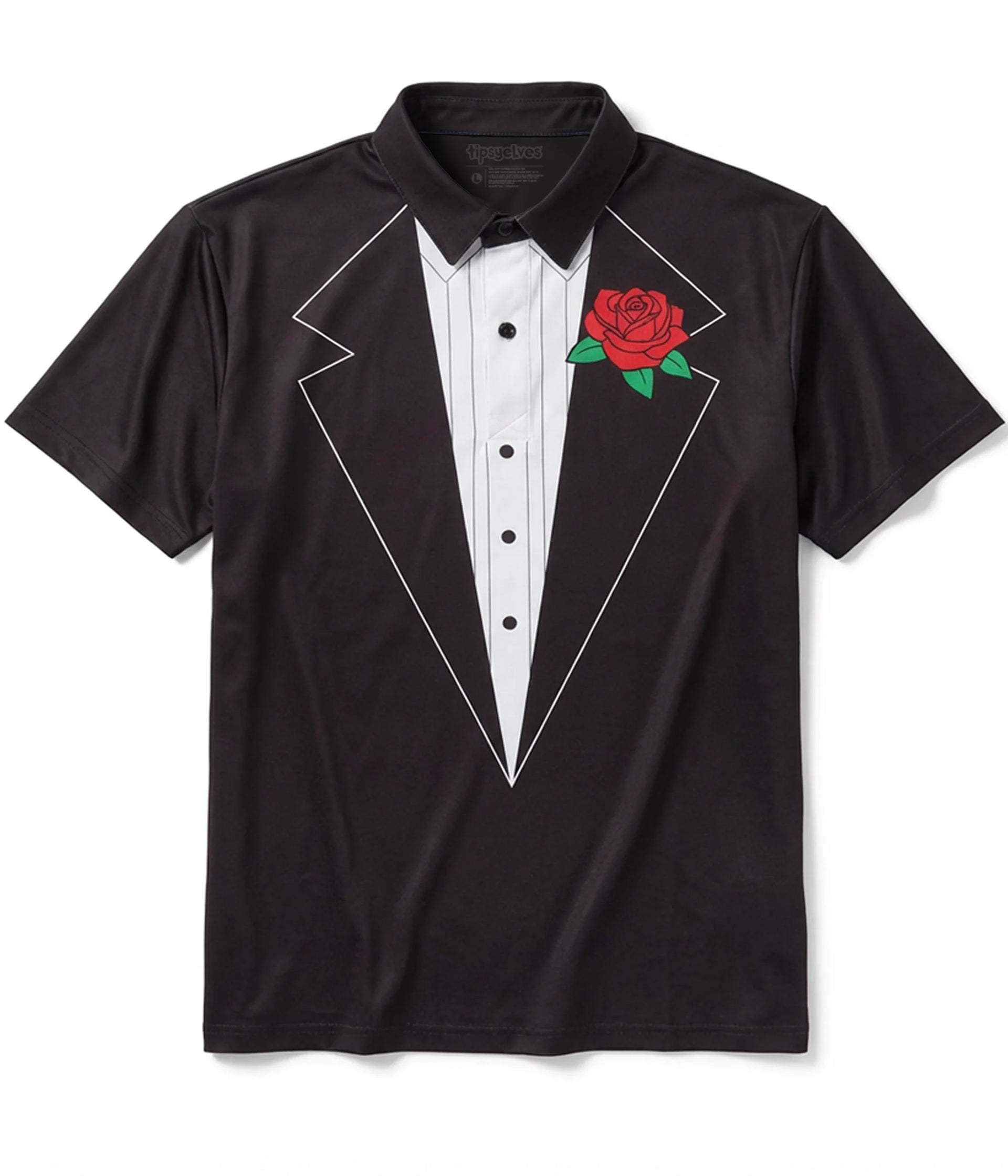 Boy's Tuxedo Golf Polo