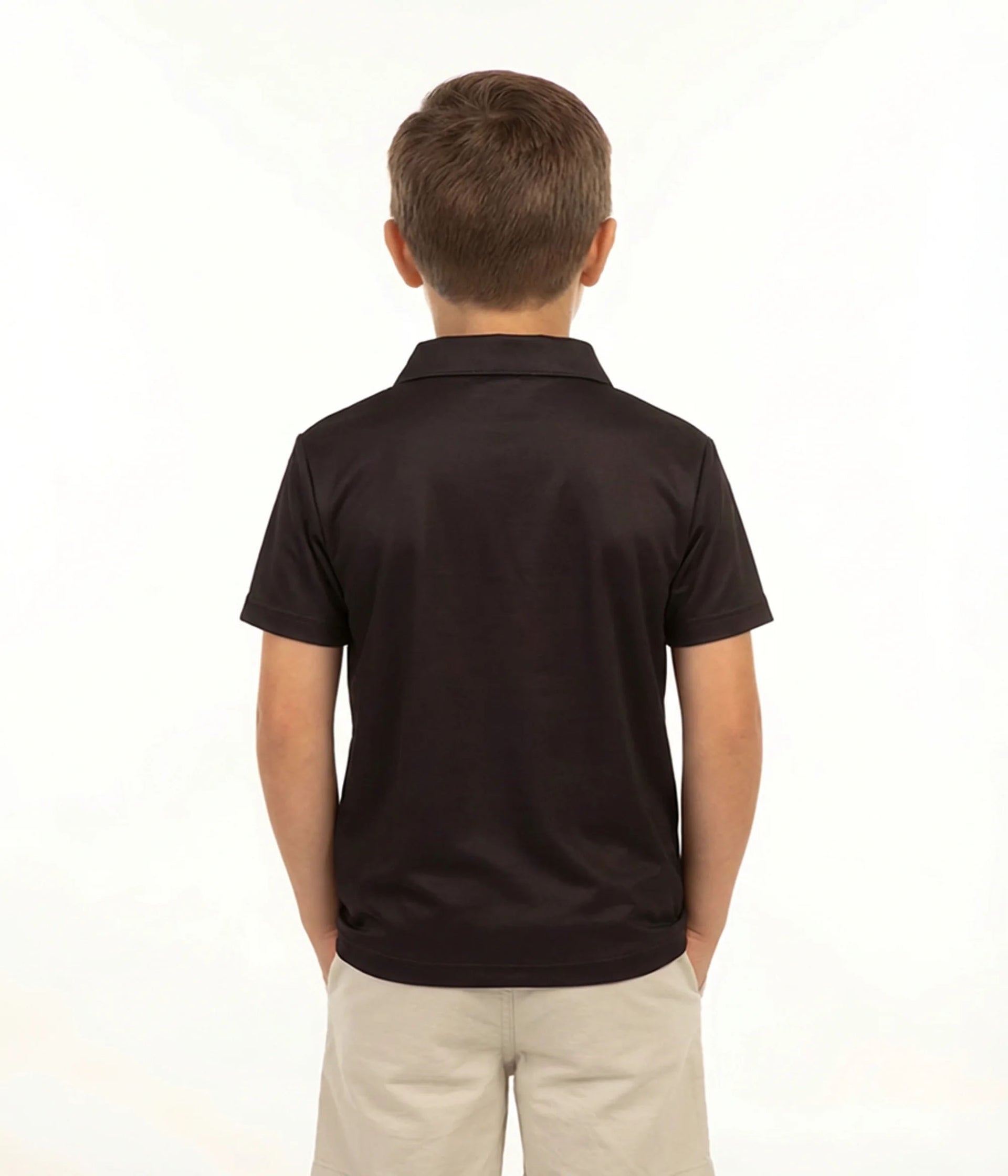 Boy's Tuxedo Golf Polo Image 2