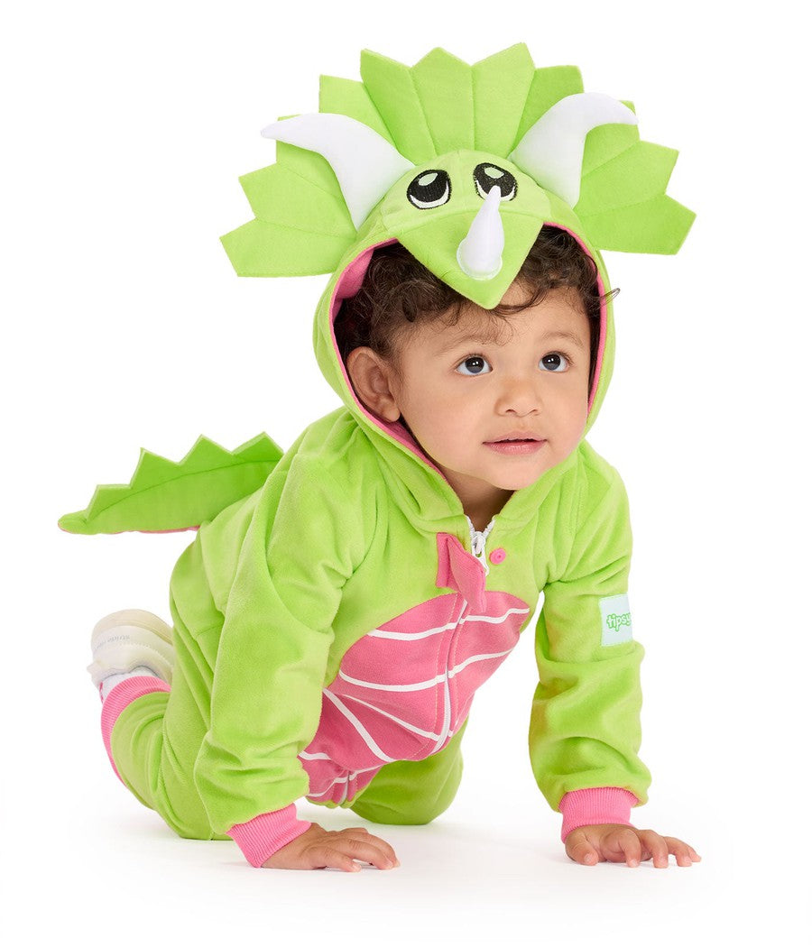 Baby Girl's Triceratops Costume
