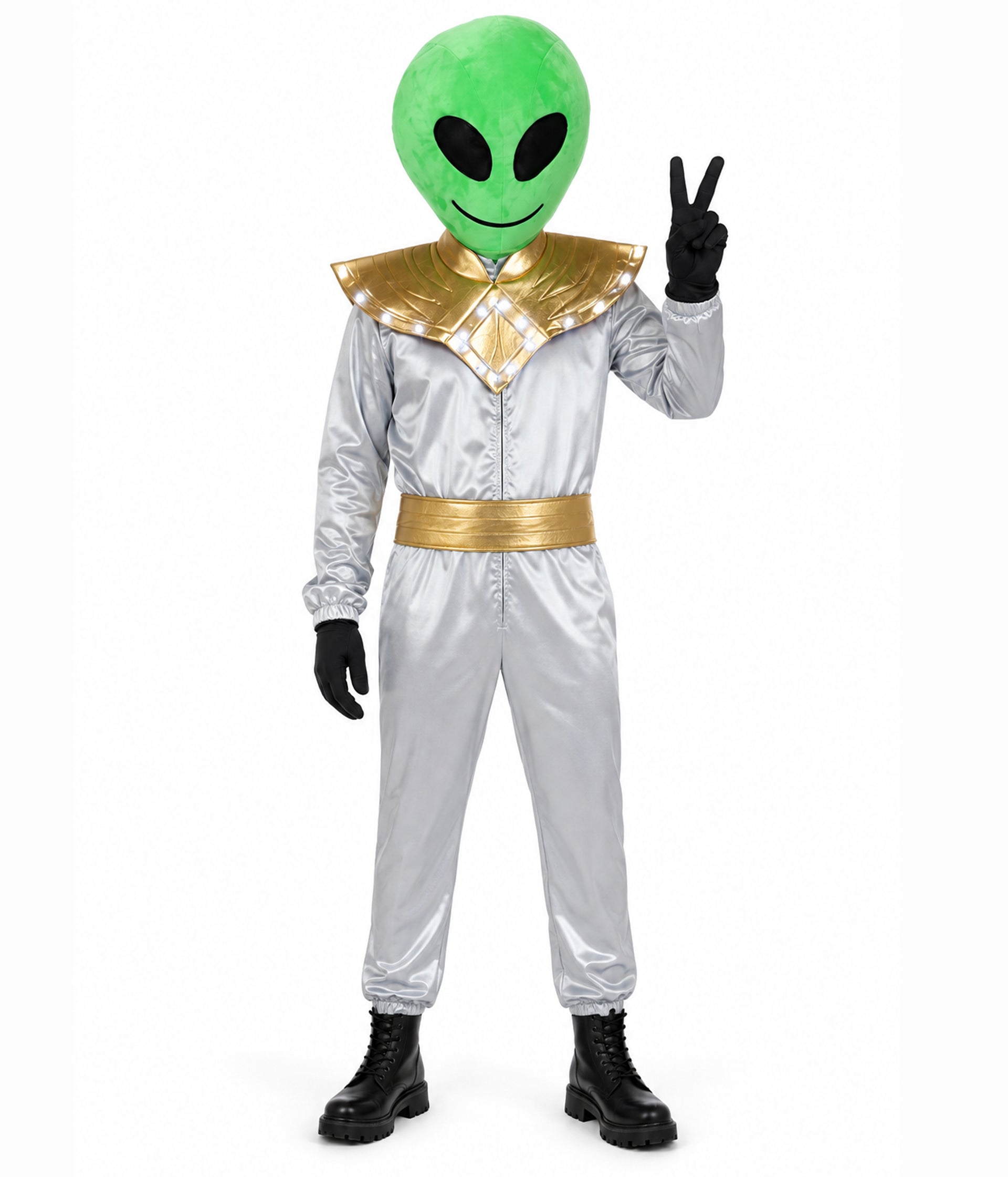 Men's Light Up Alien Costume