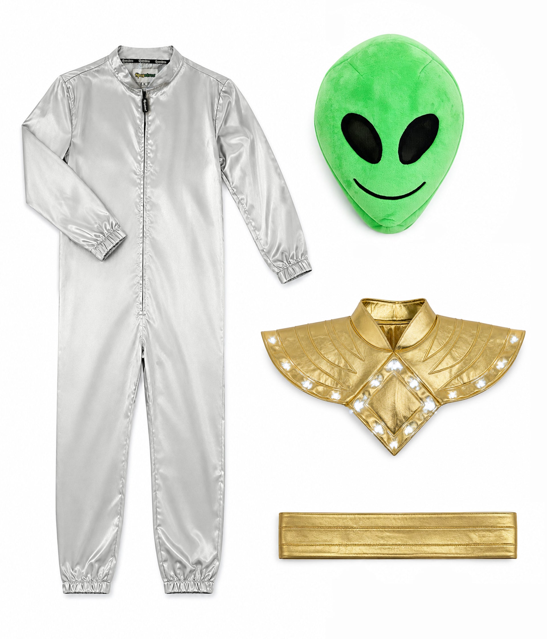 Men's Light Up Alien Costume