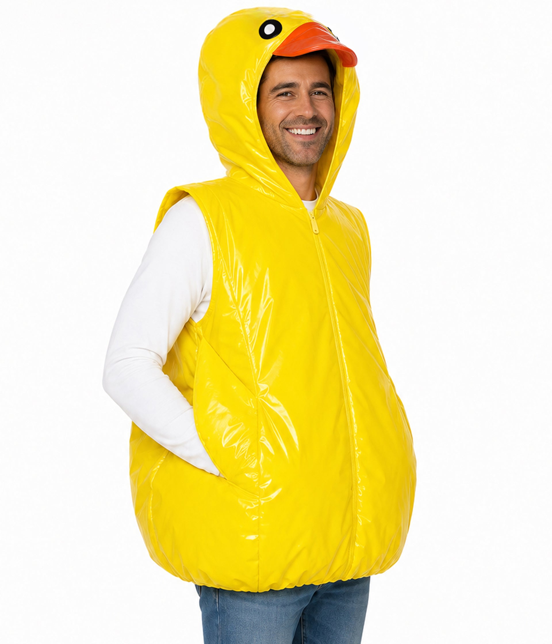 Men's Rubber Ducky Costume Image 2