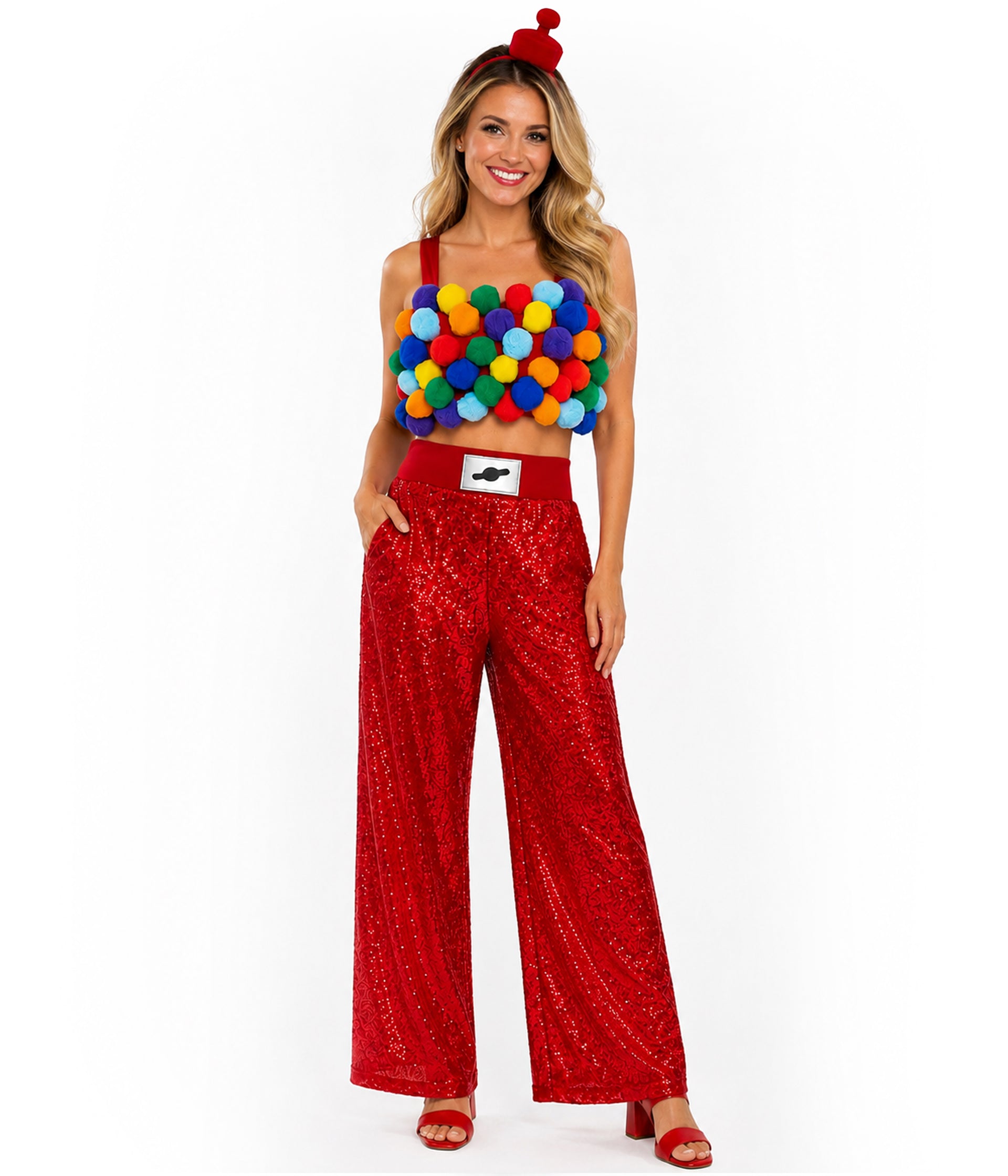Women's Bubblegum Machine Costume