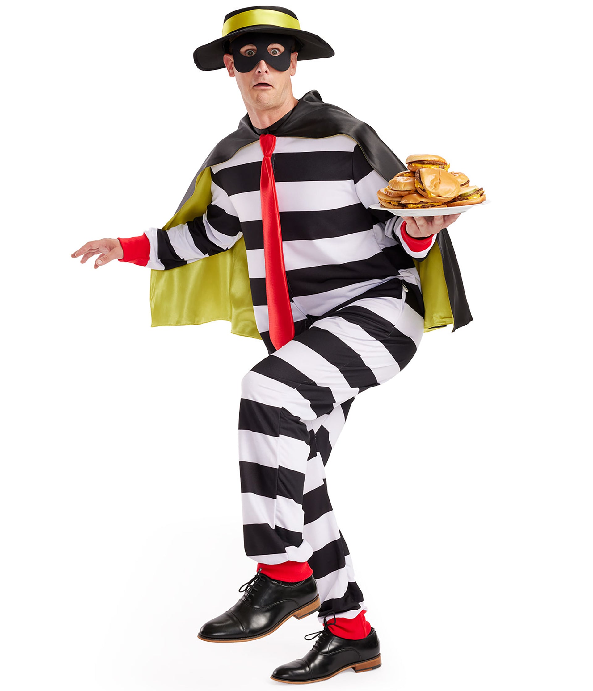 Men's Hamburger Thief Costume