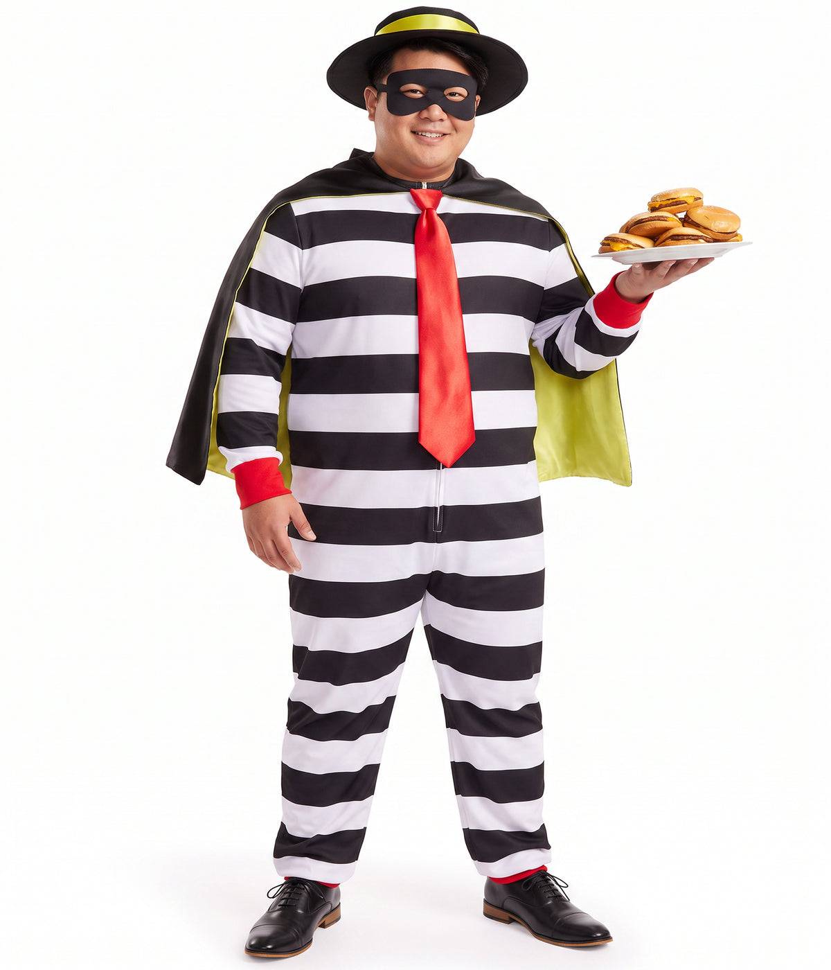 Men's Hamburger Thief Costume