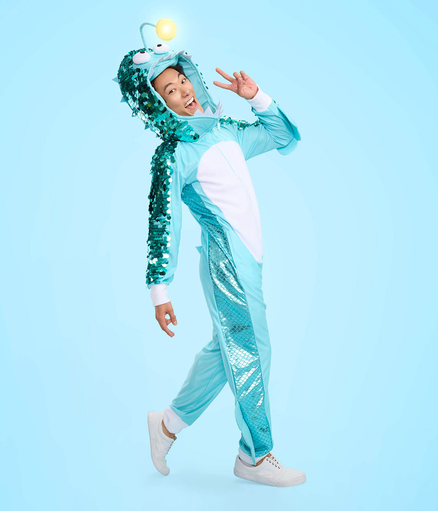 Men's Angler Fish Light Up Costume