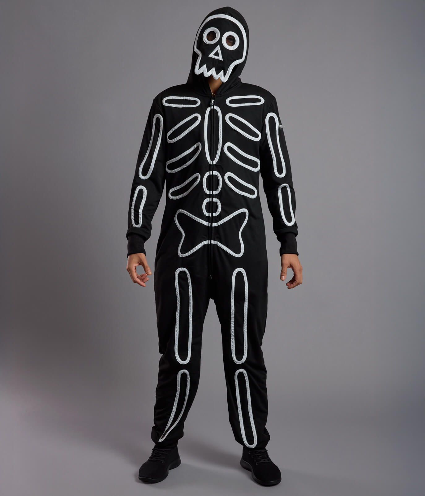 Matching Neon LED Skeleton Couples Costumes