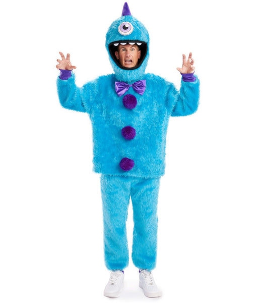 sully monsters inc costume mens Blue Monster Costume: Men's Halloween Outfits