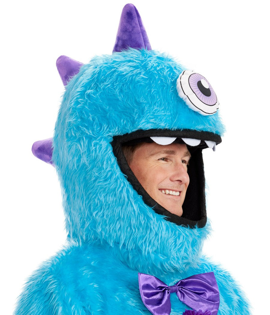blue monster from monsters inc costume Blue Monster Costume: Men's Halloween Outfits