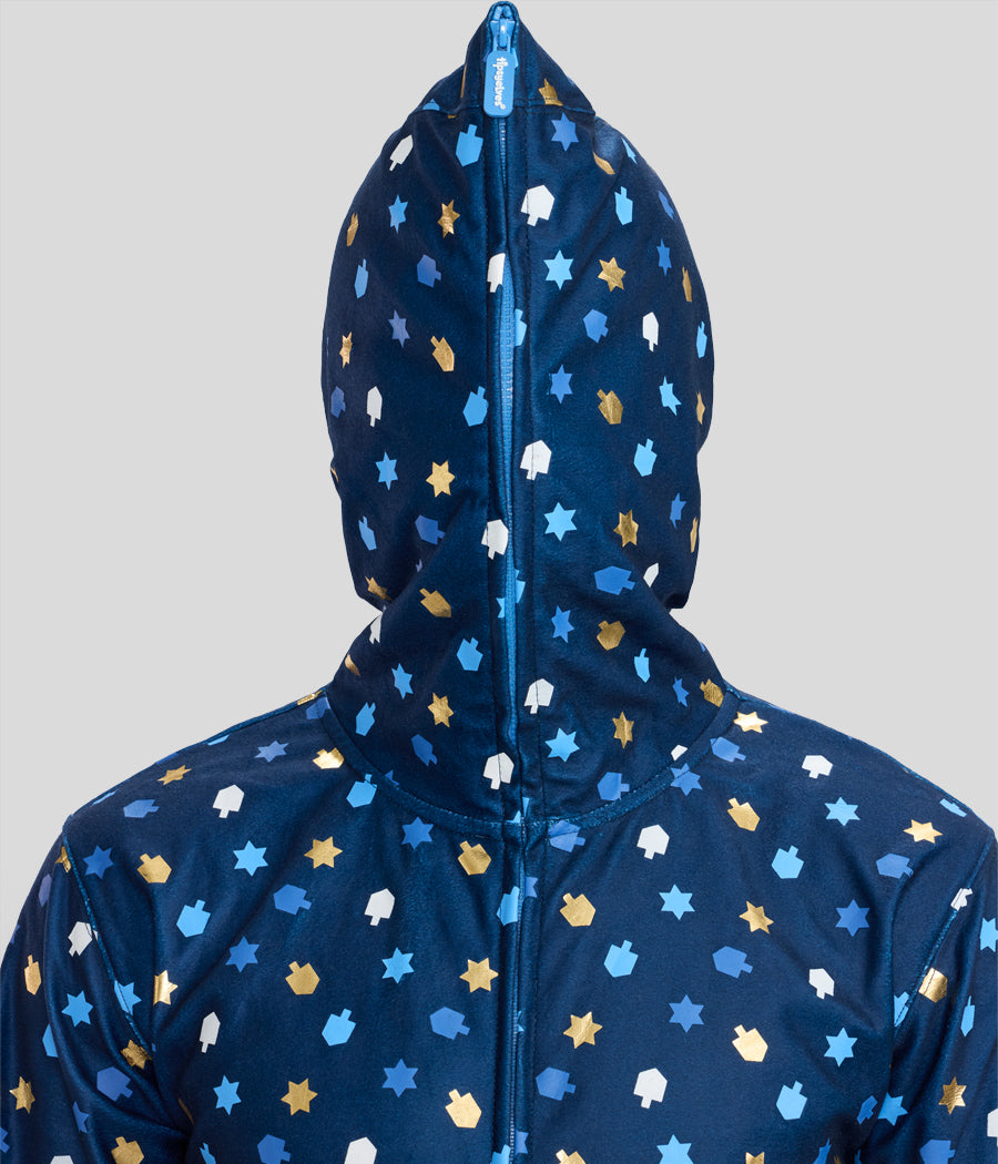 Men's Dreidel Decor Jumpsuit