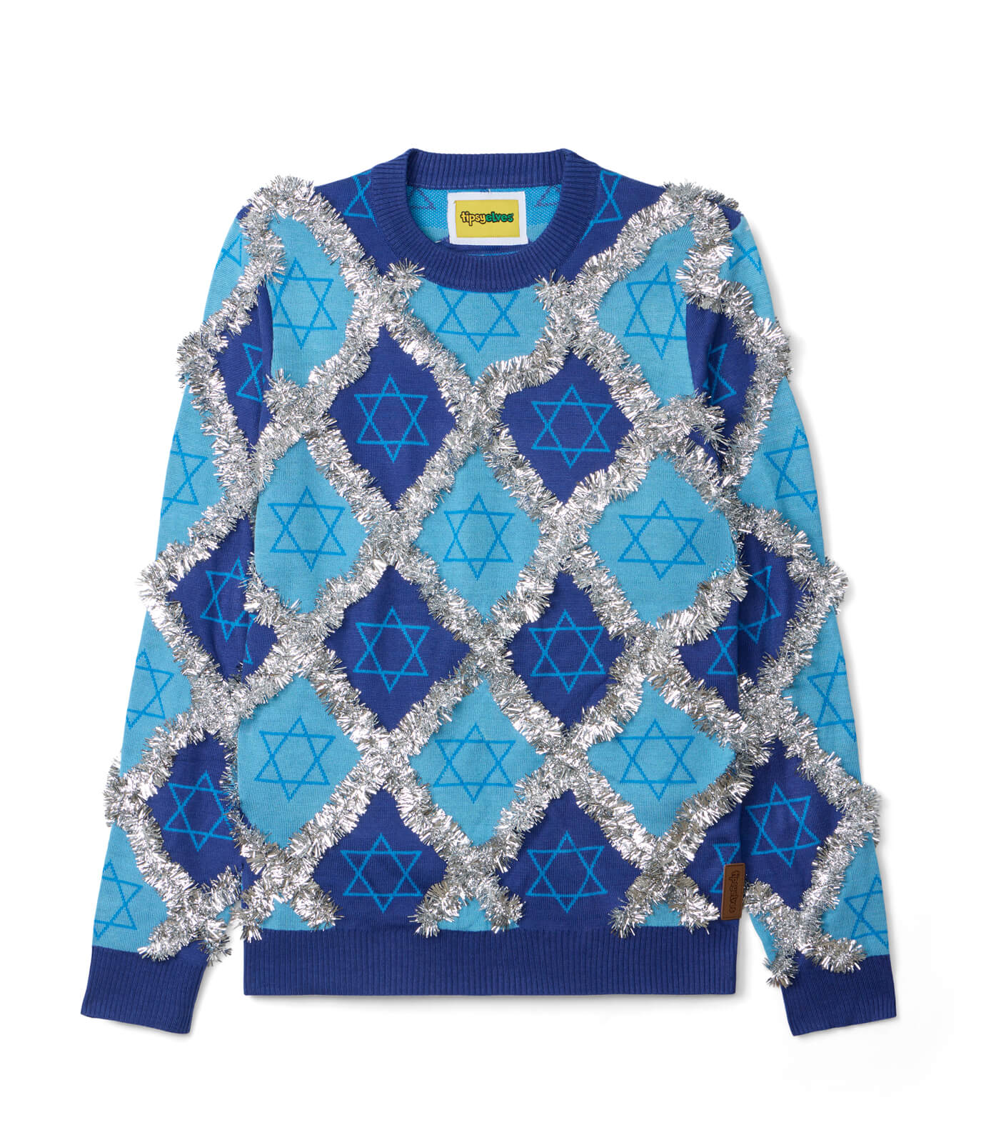 Men's Hanukkah Tinsel Sweater