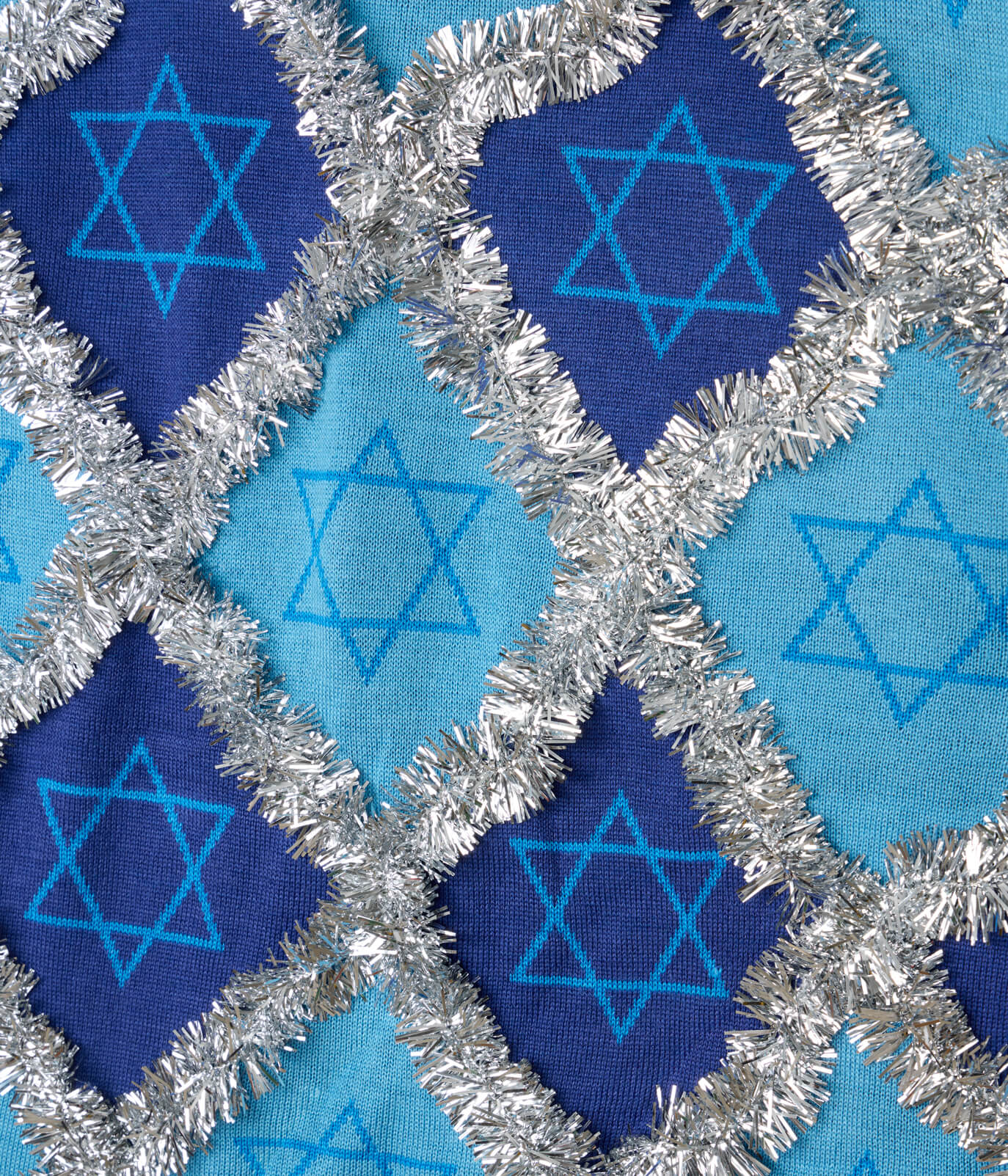 Men's Hanukkah Tinsel Sweater