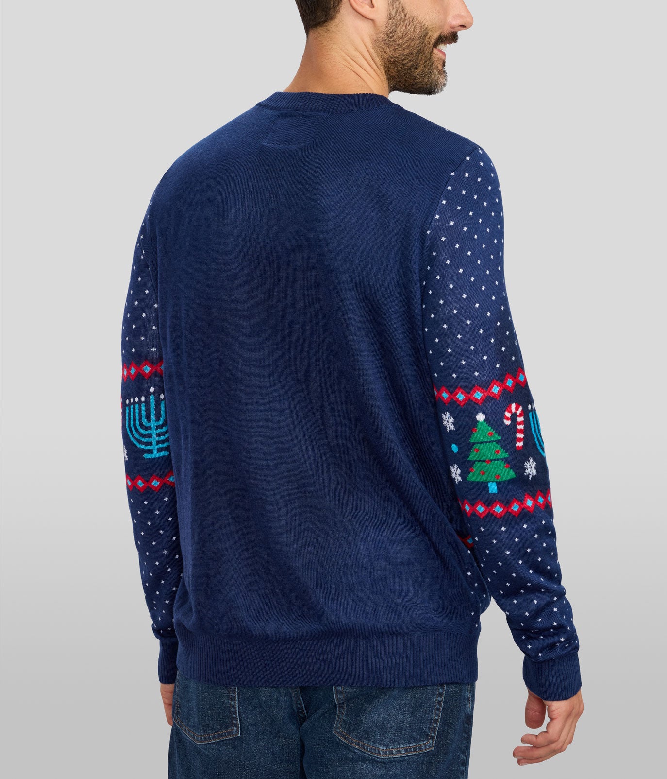 Chrismukkah Sweater: Men's Hanukkah Outfits | Tipsy Elves