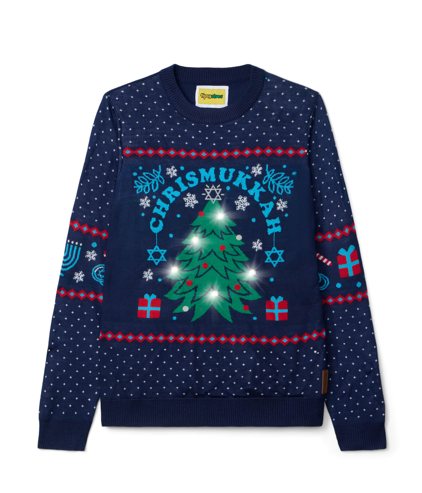 Men's Chrismukkah Light Up Sweater