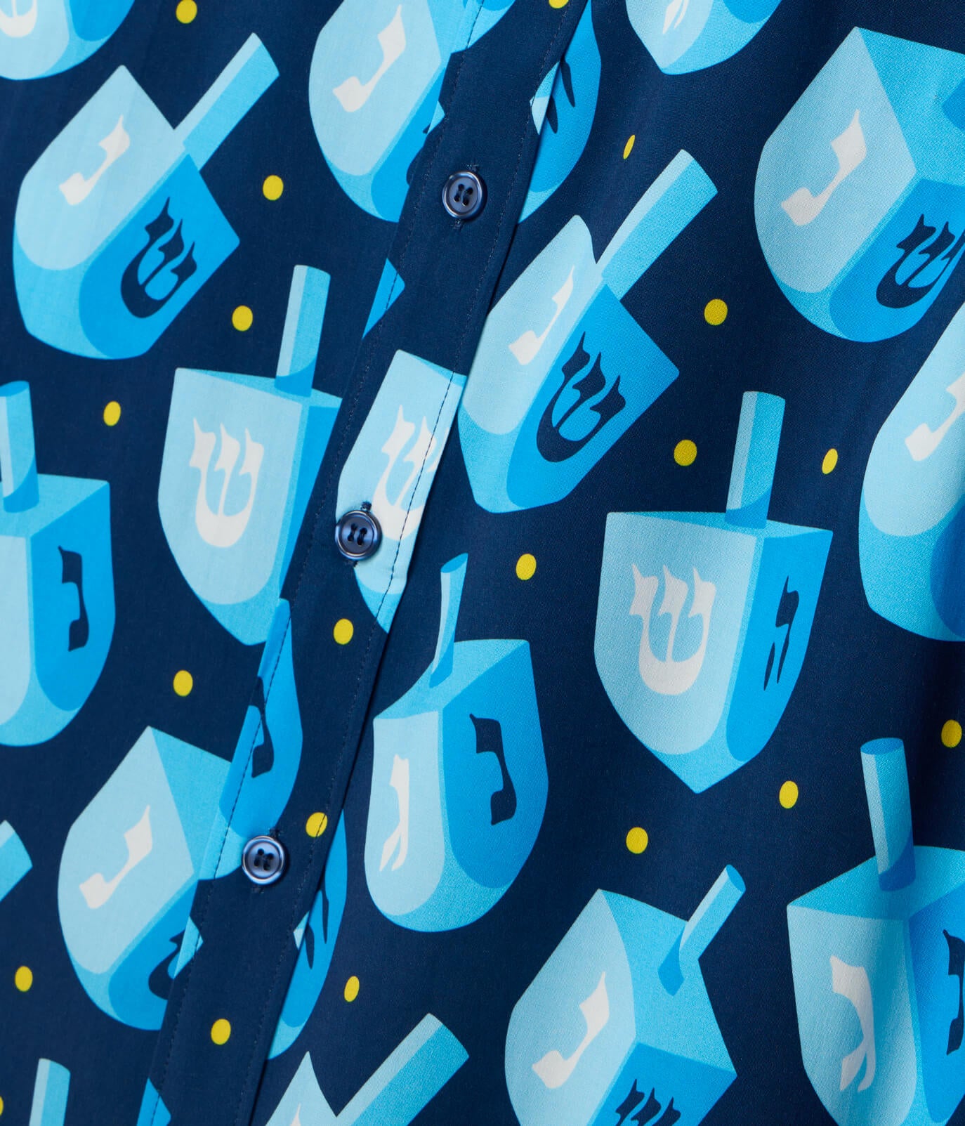 Men's Dreidel Delight Button Down Shirt
