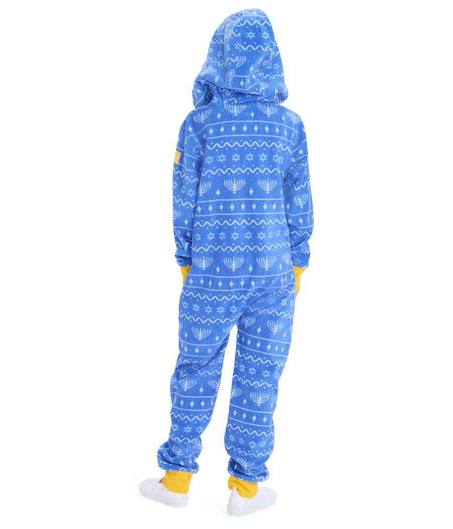 Blue Hanukkah Jumpsuit Girl s Hanukkah Outfits Tipsy Elves
