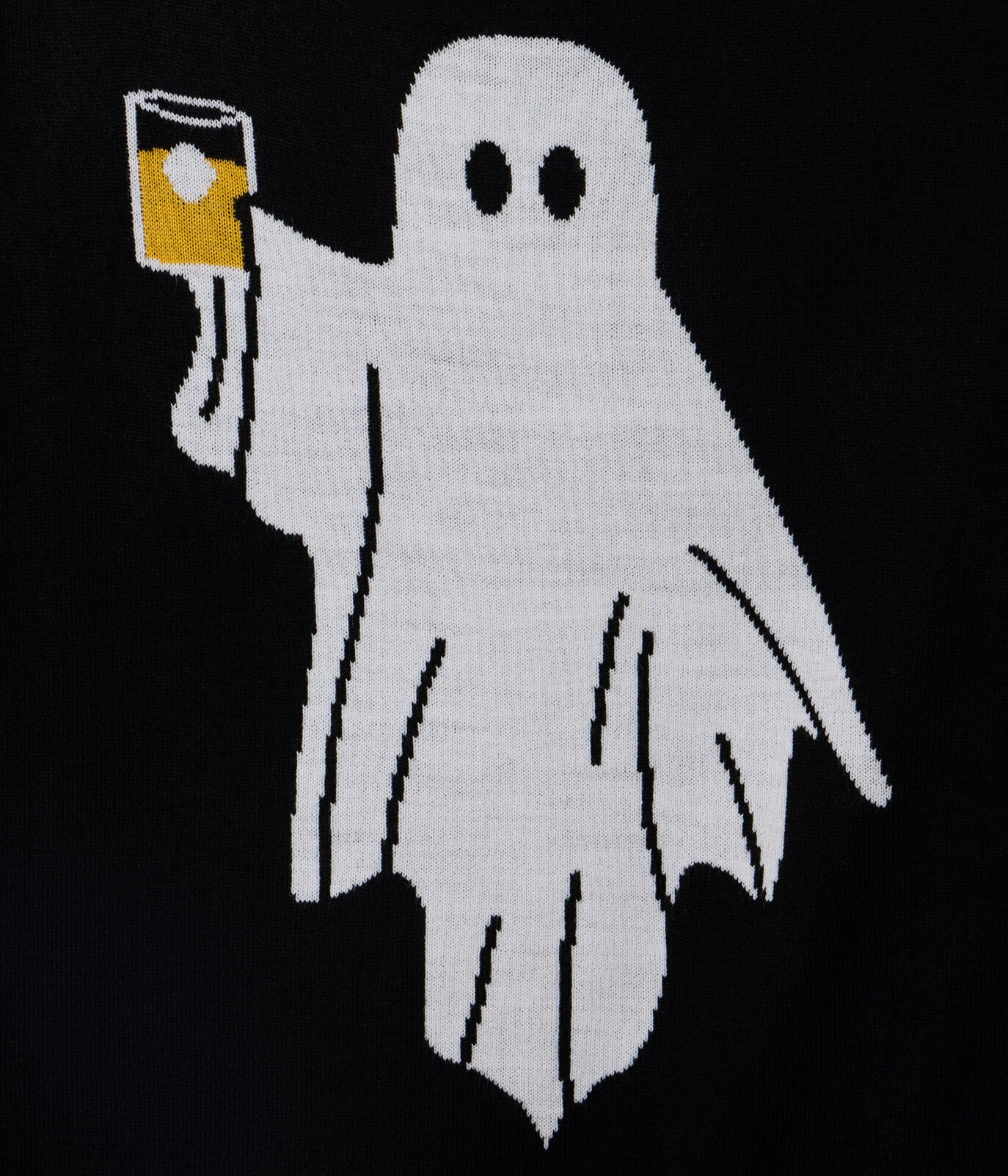 Men's BOOze Ghost Halloween Sweater Image 2